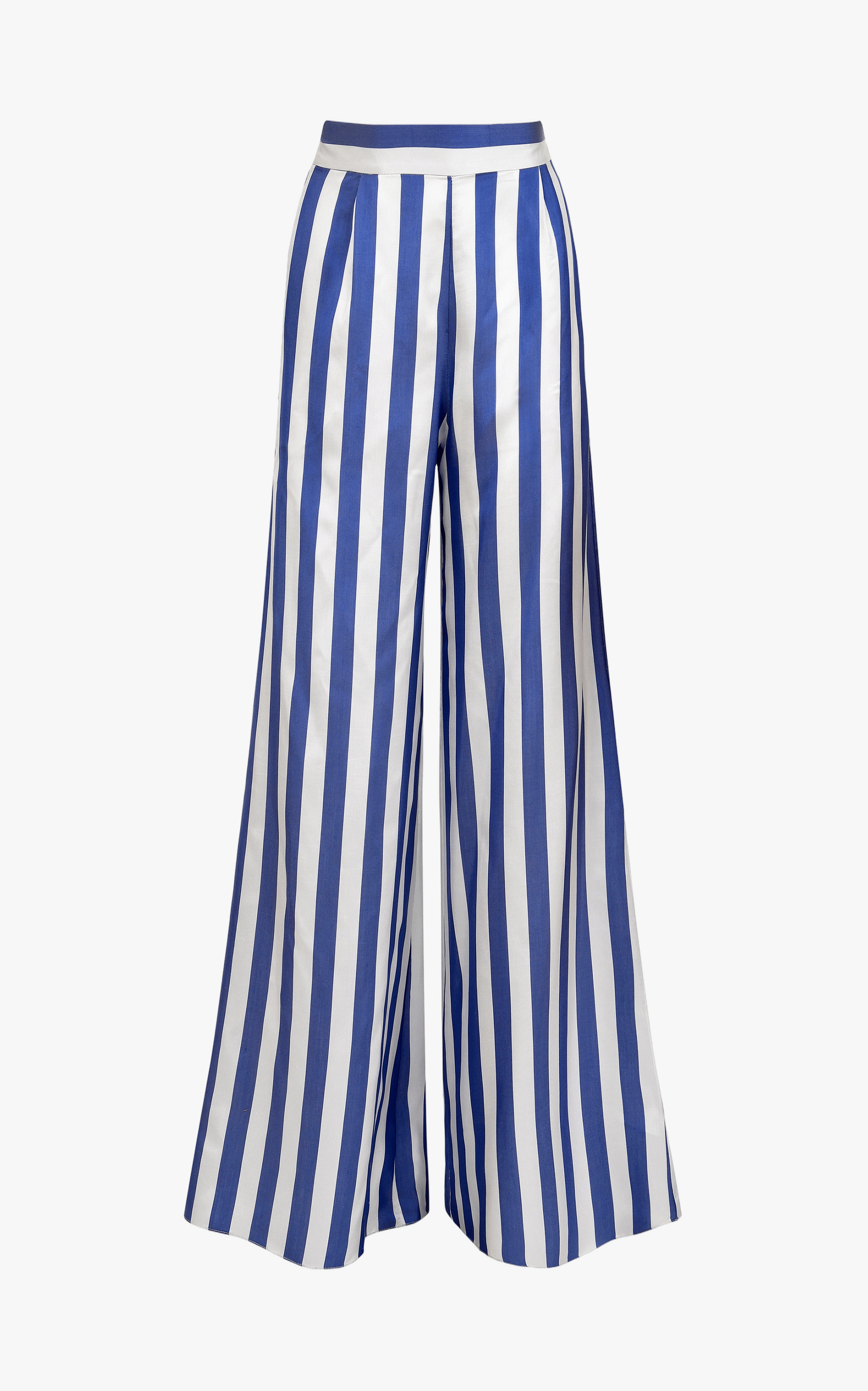 Acqua Silk Pants made by Francesca Miranda