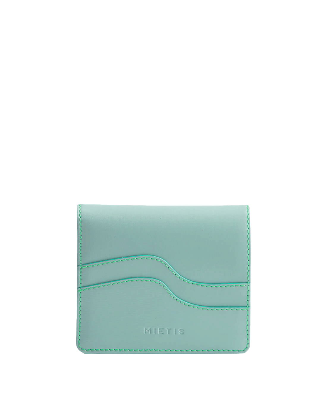 Waves Wallet Mint green in Green made by Mietis