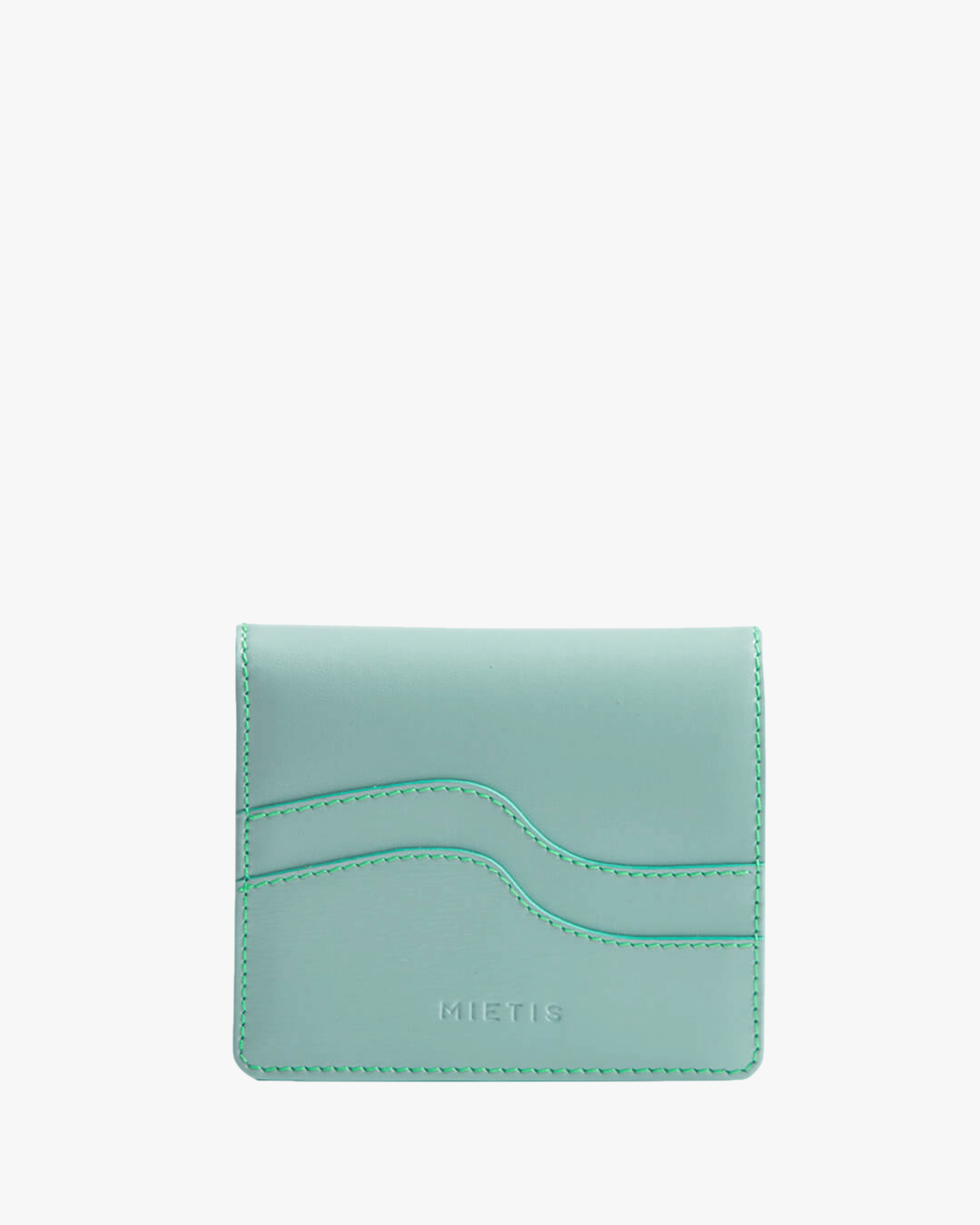 Waves Wallet Mint green in Green made by Mietis