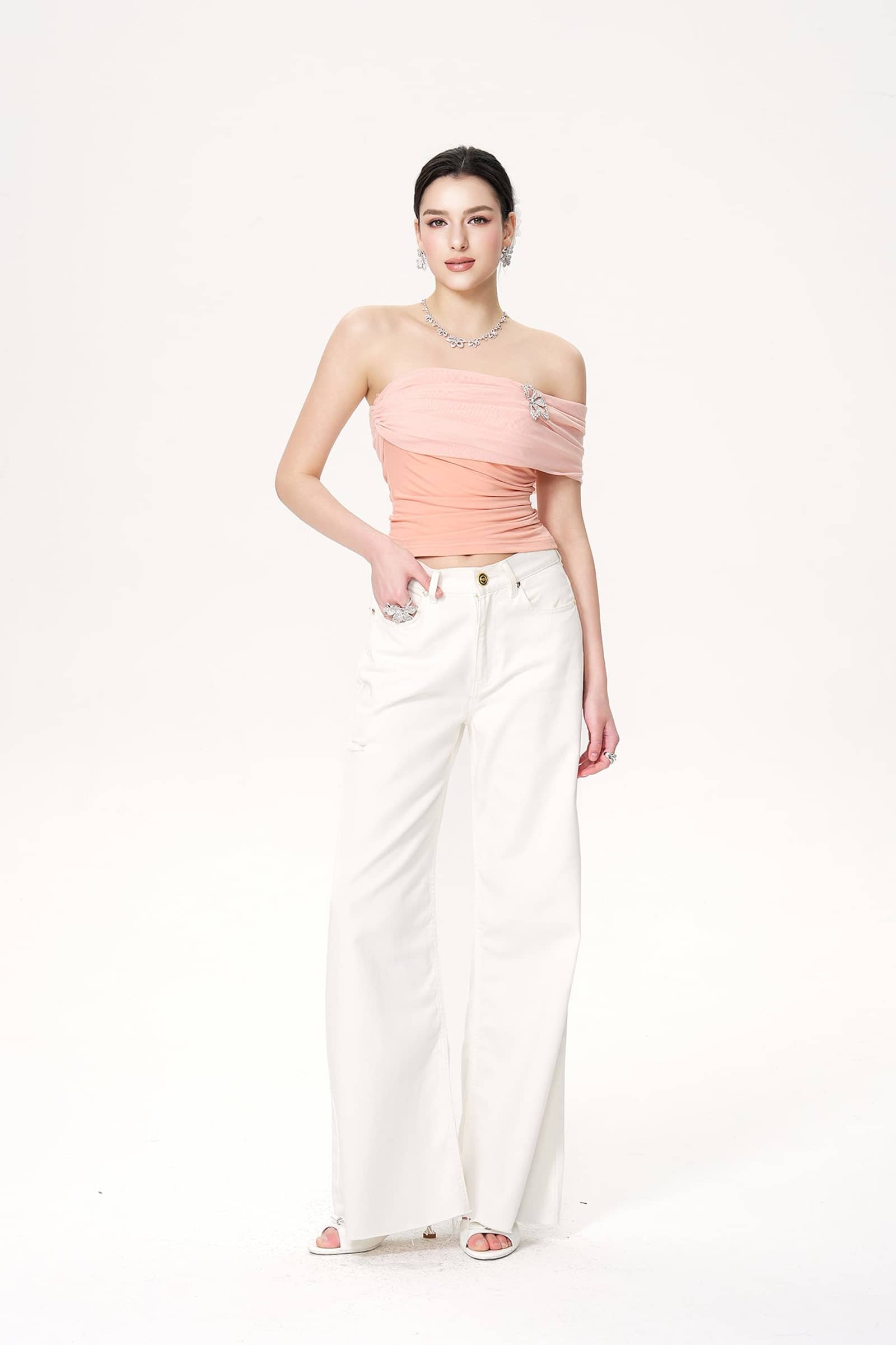 Marlene Top (Pink) made by Nana Jacqueline