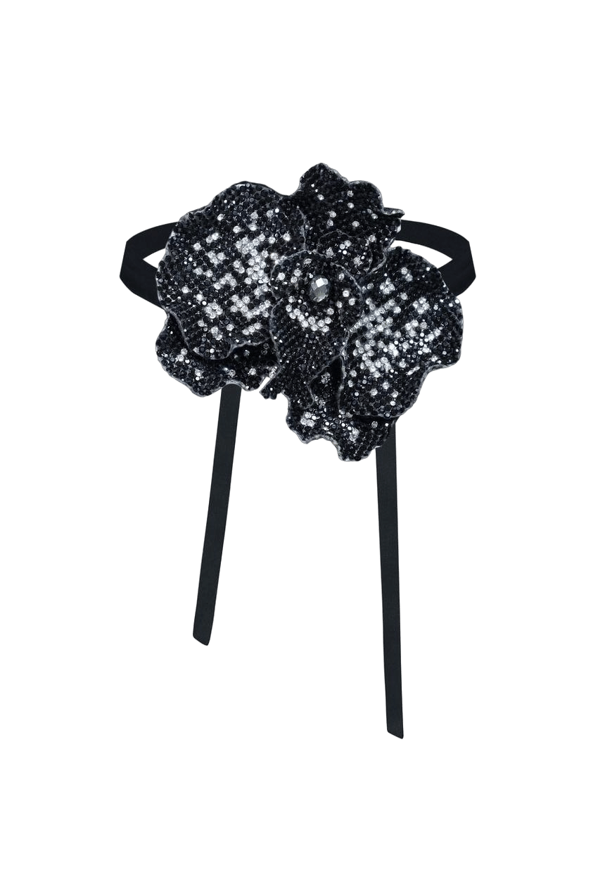 ORCHID CRYSTAL CHOKER made by NUÉ