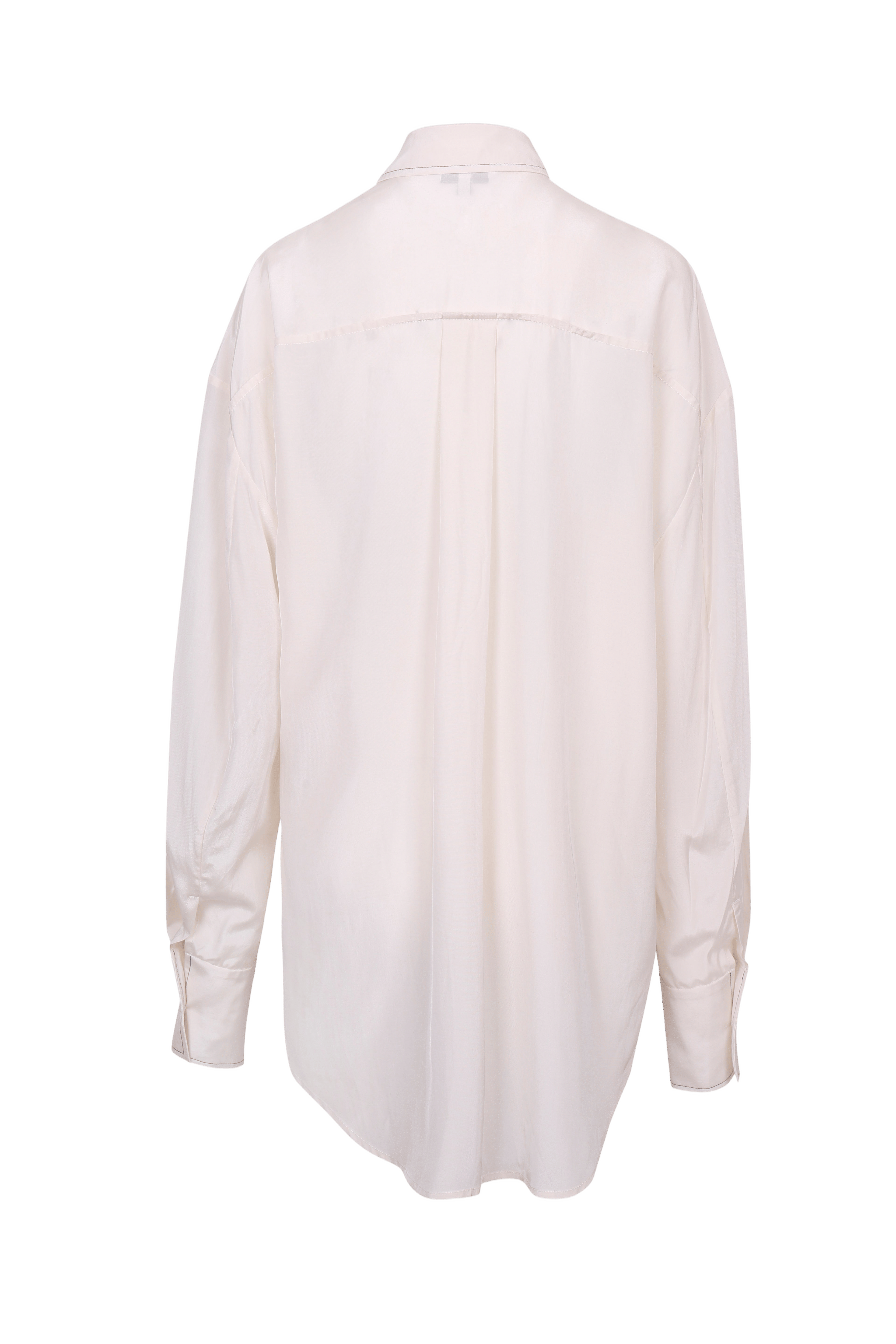 TWO-TONE OVERSIZED UTILITY SHIRT made by YIBRI