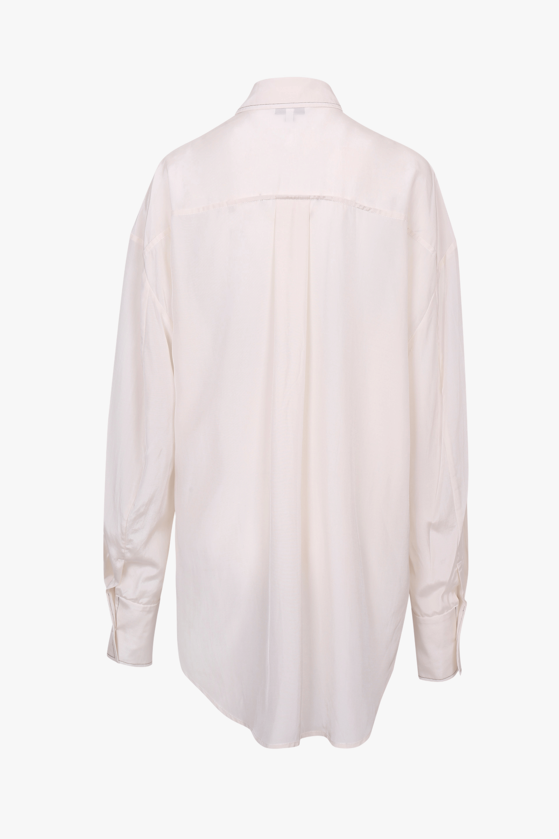 TWO-TONE OVERSIZED UTILITY SHIRT made by YIBRI
