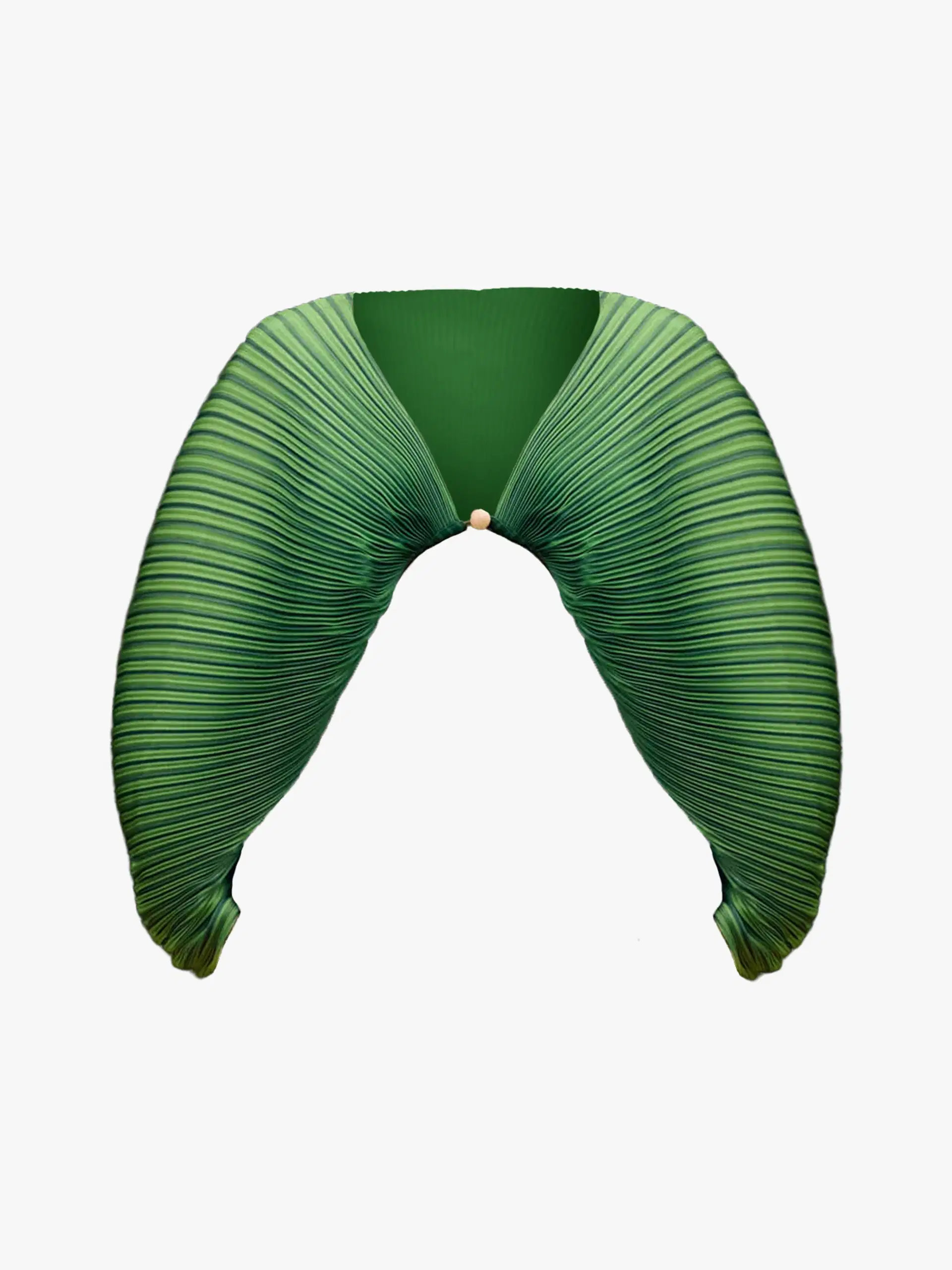 BALU CROP TOP - EMERALD made by Andrea Iyamah