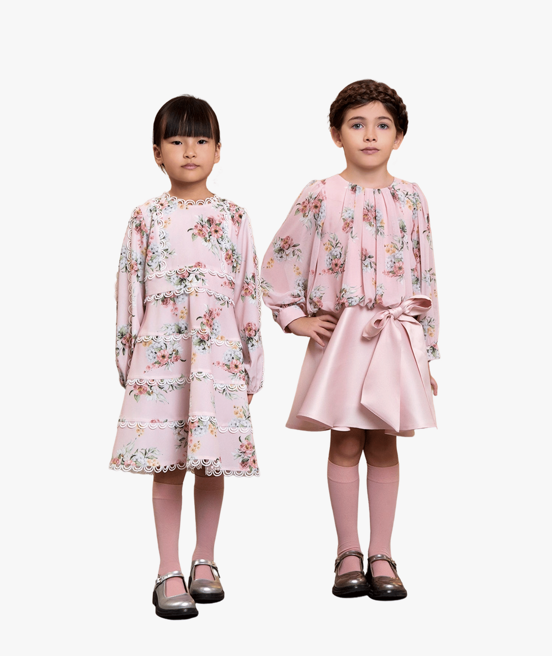 Floral Lace Girls Dress made by Mama Luma