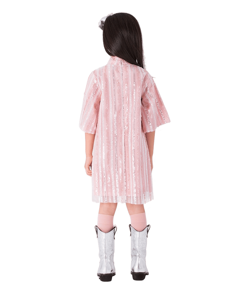 Shimmering Bow Dress made by Mama Luma