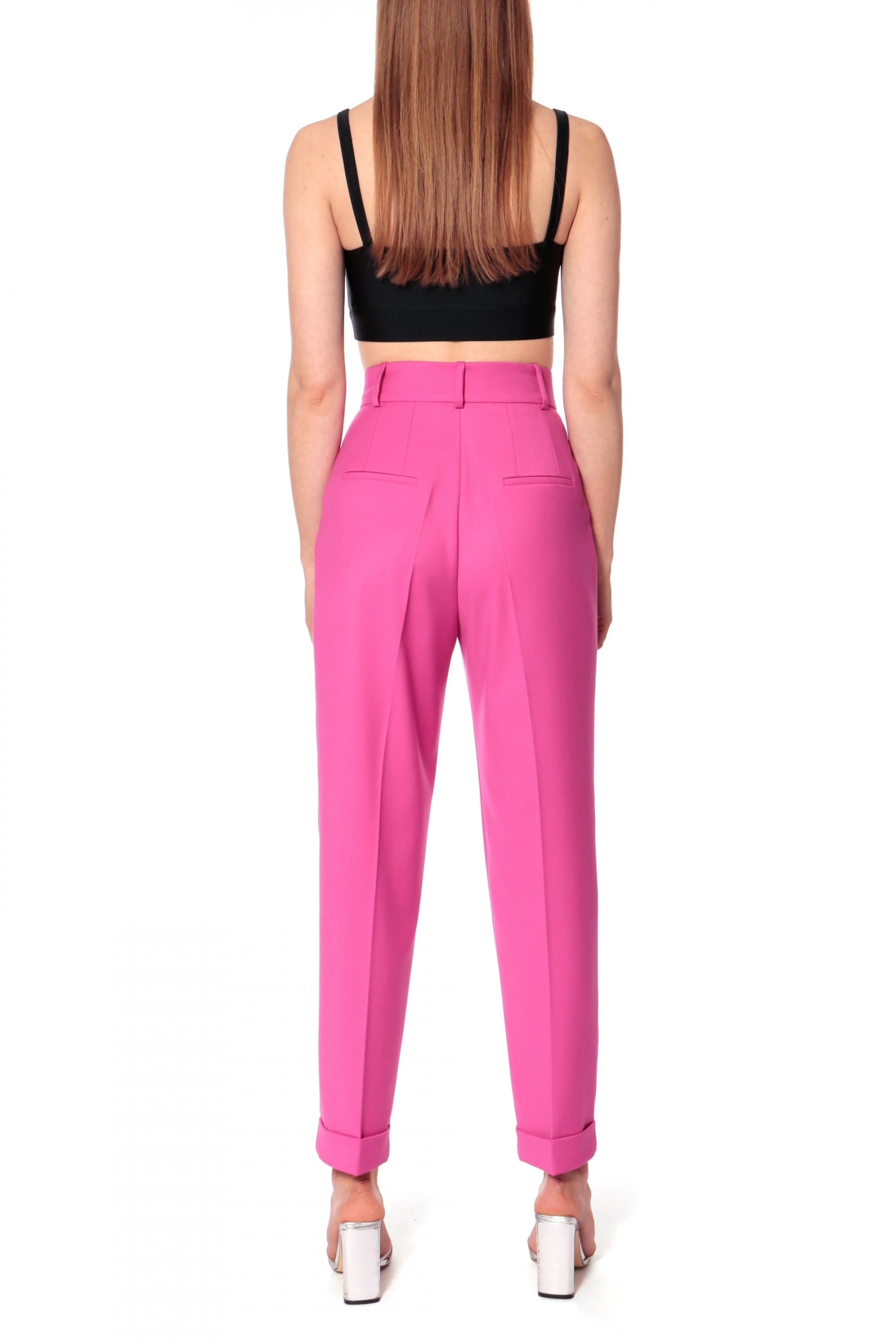 Pants Kelly Very Berry in Pink made by HALEWSKI