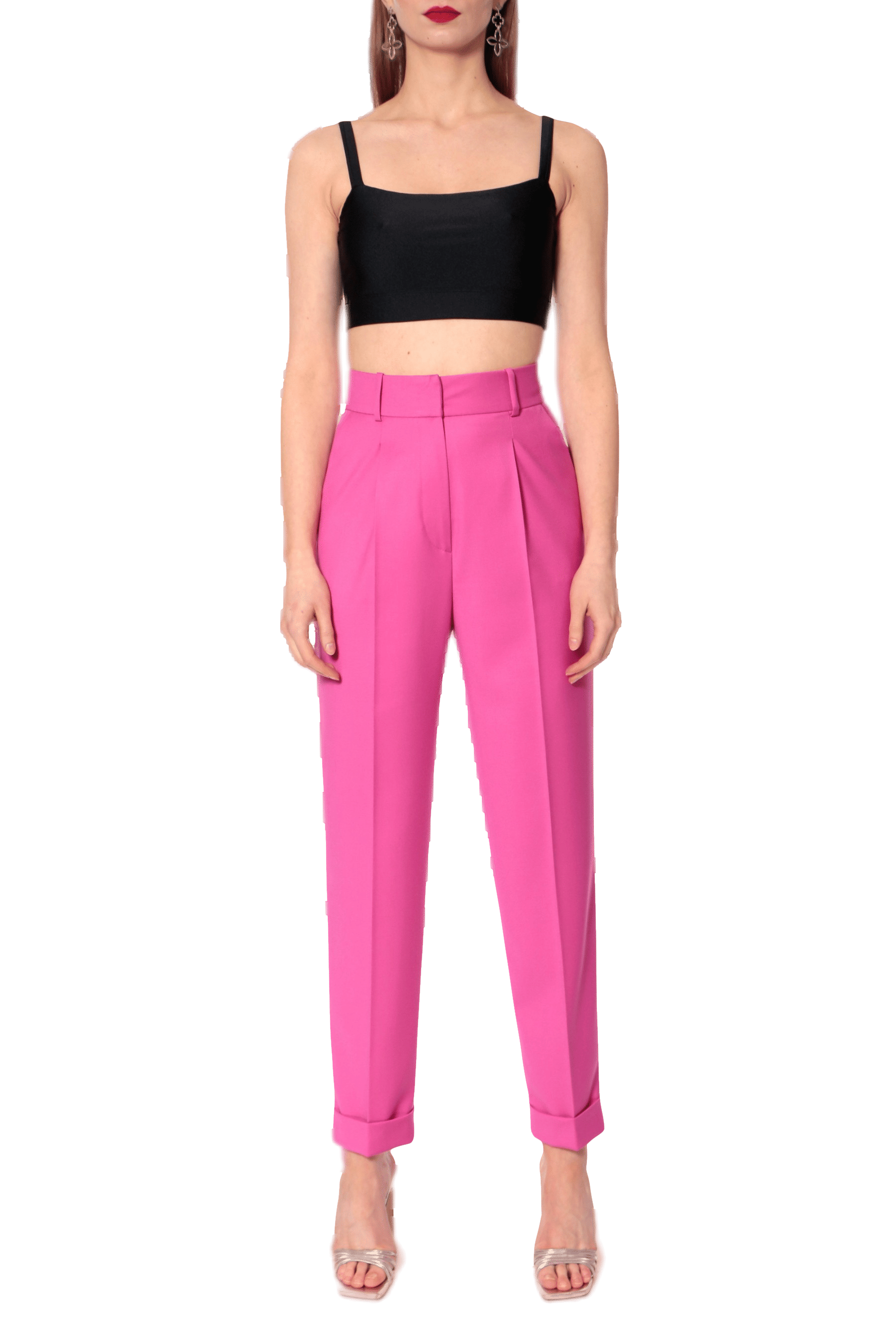 Pants Kelly Very Berry in Pink made by HALEWSKI