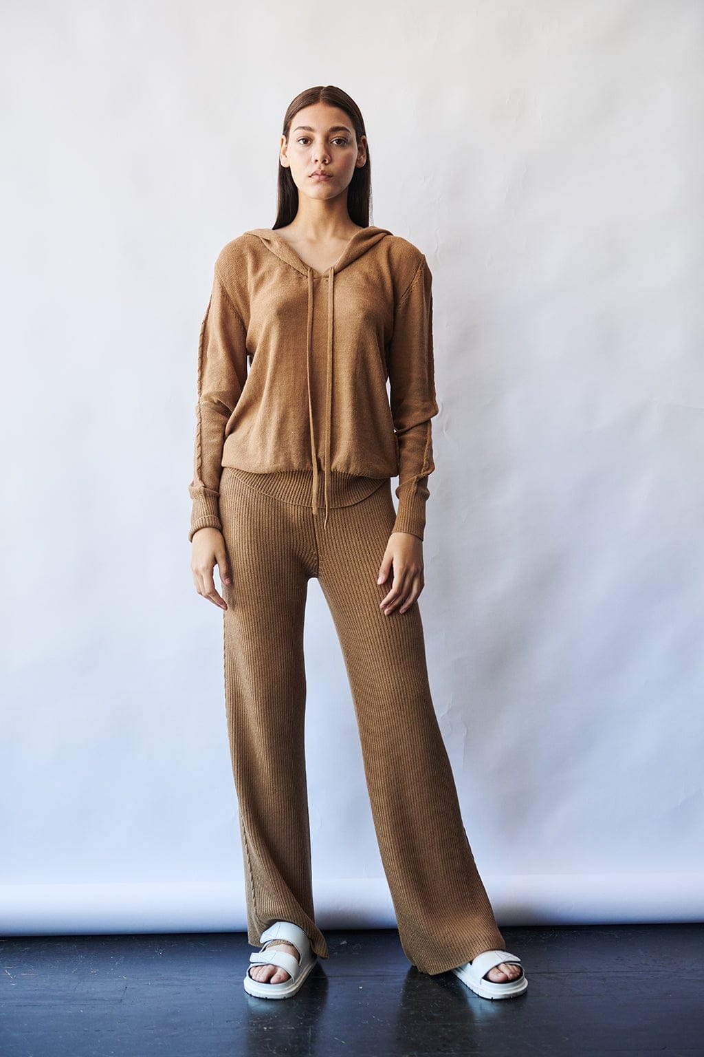 SAMAY pants in Beige made by AYNI