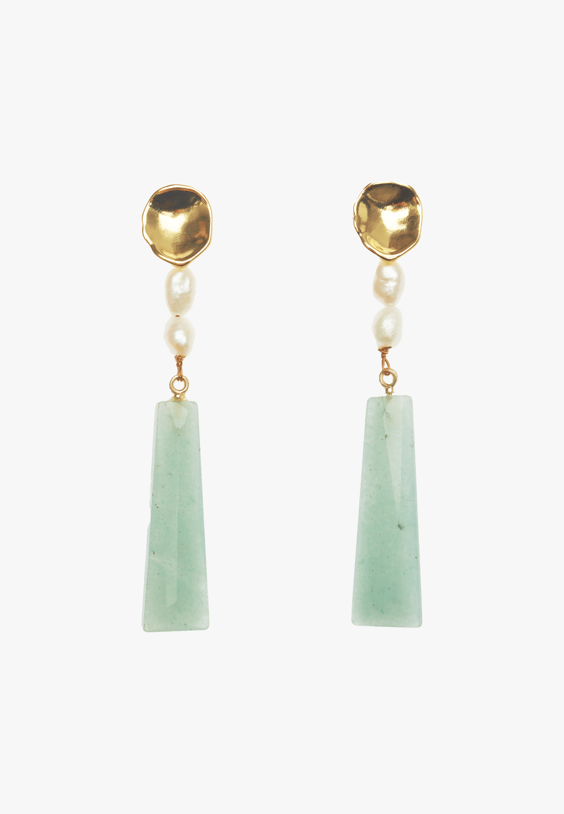 Pendientes Melina Aguamarina made by Lavani Jewels