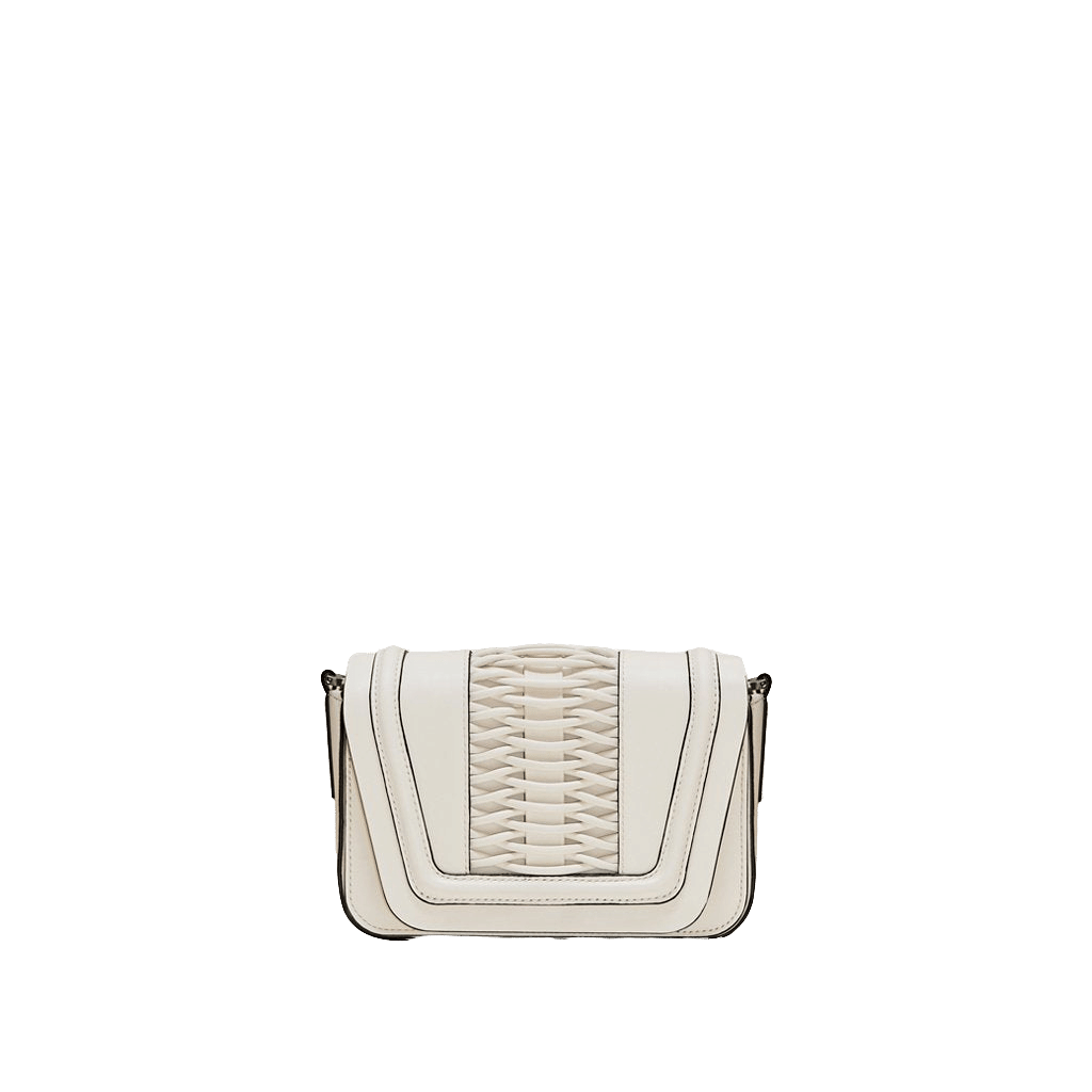 Mini Eugenia braided off white crossbody made by Yliana Yepez