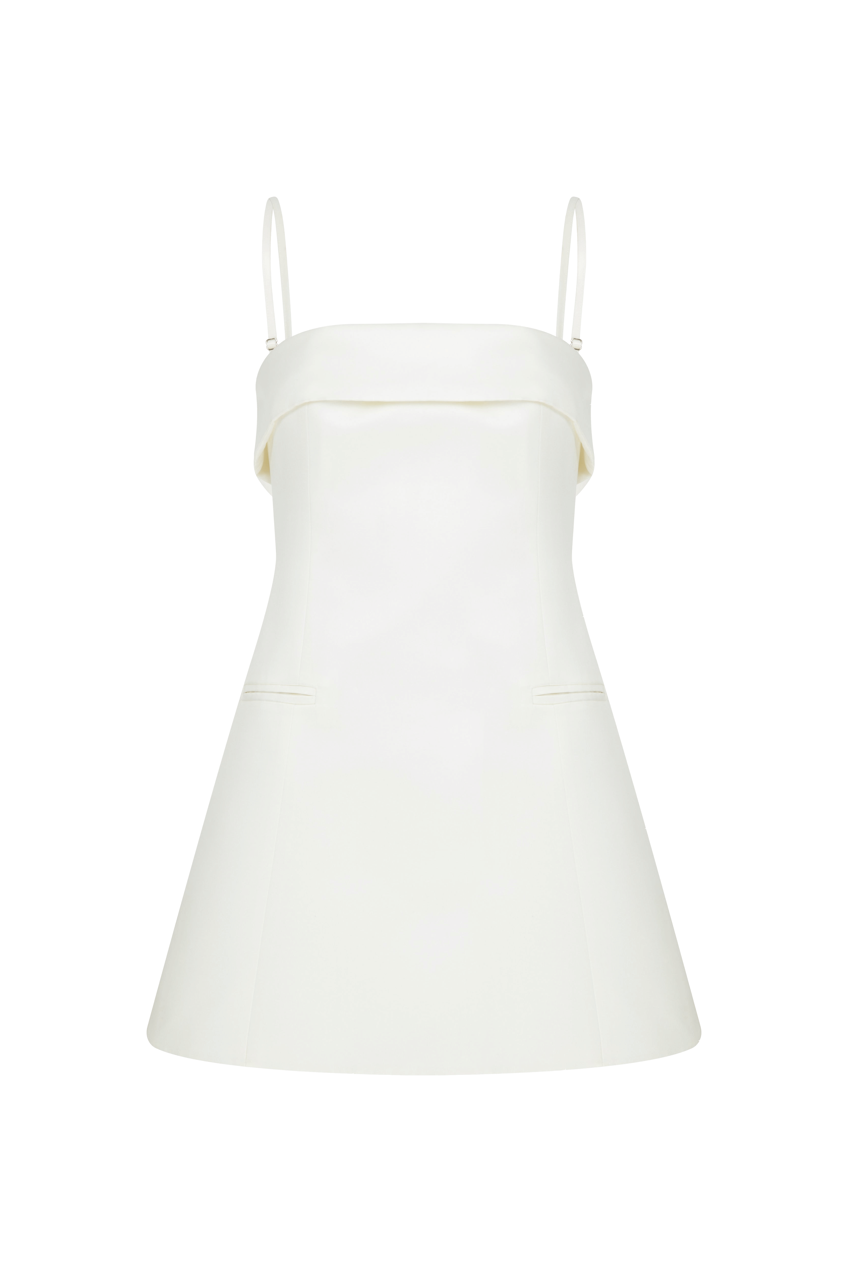 Gaia Mini Dress in Vanilla Ice made by Nazli Ceren