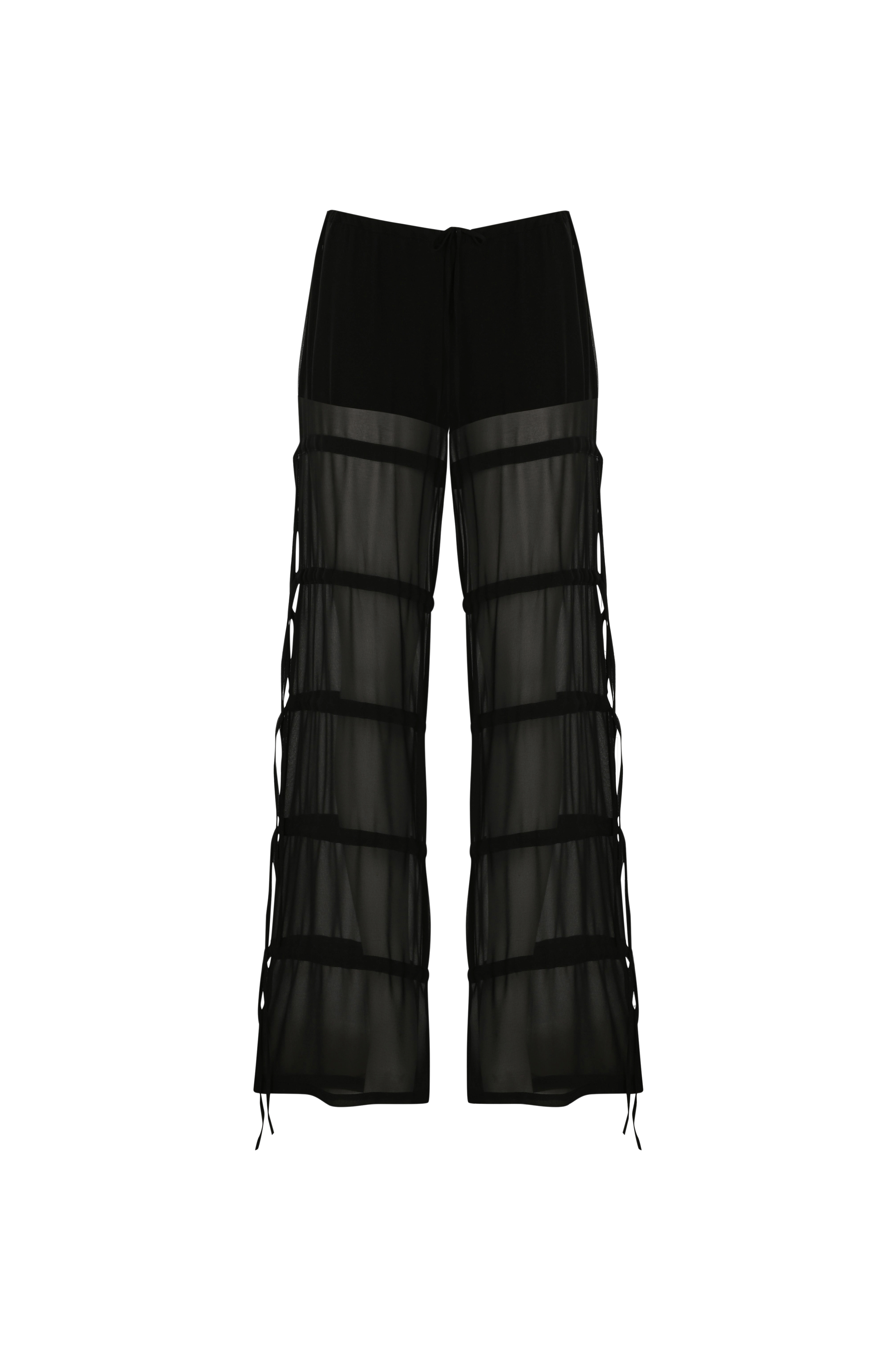 BACK TO BLACK PANTS made by Khela