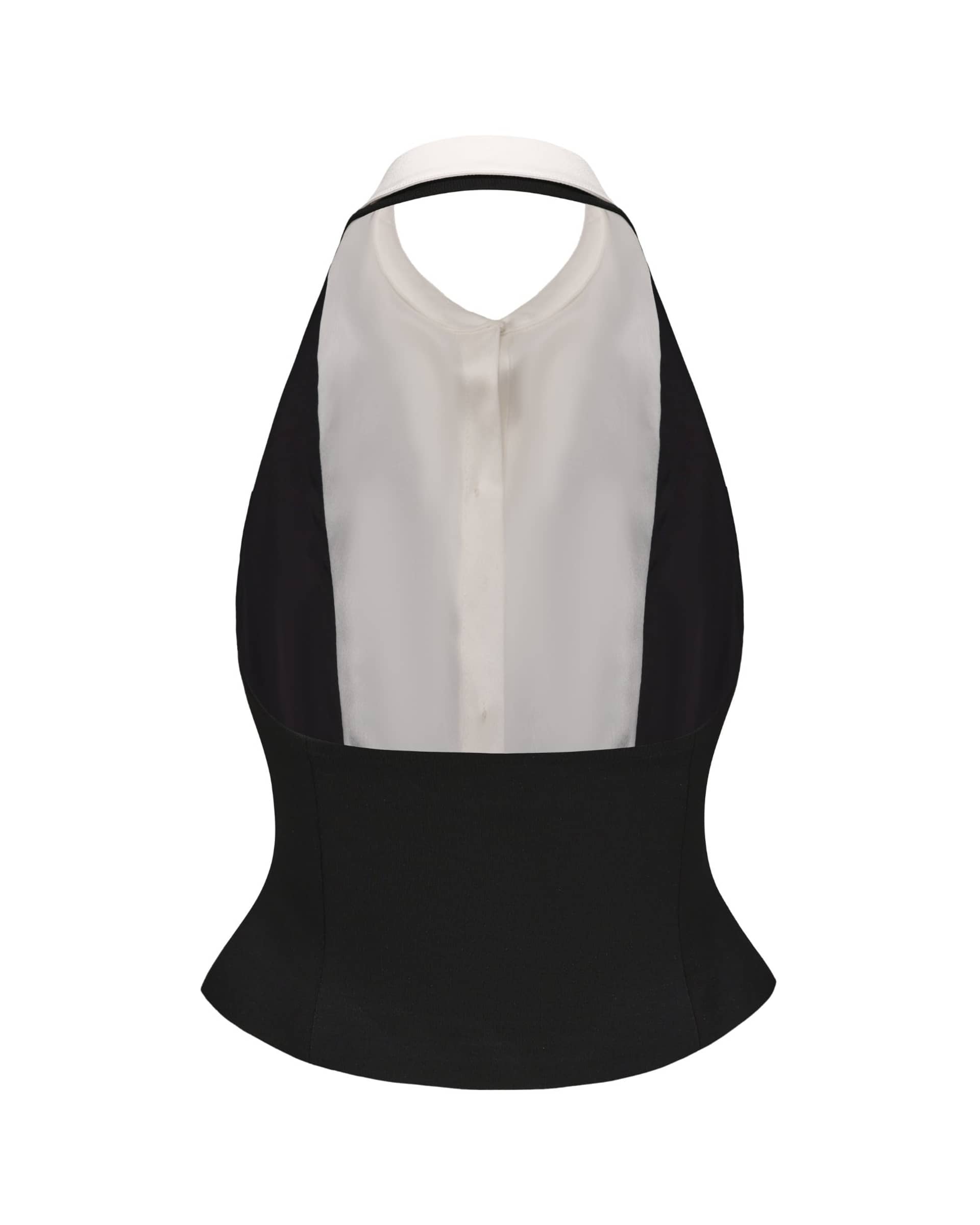 Anya Vest Top (Black) made by Nana Jacqueline