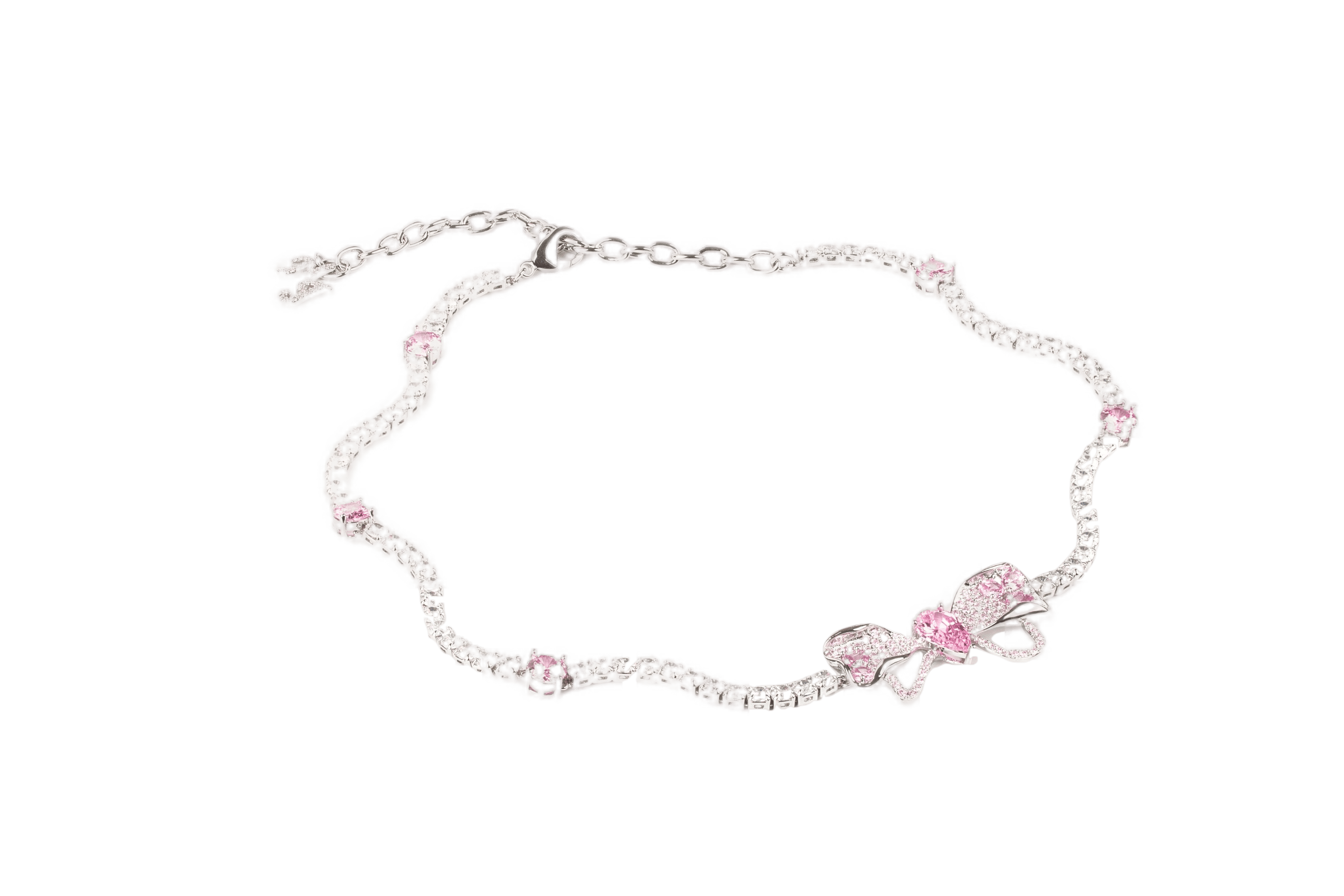 Asha Choker in Pink made by Nana Jacqueline