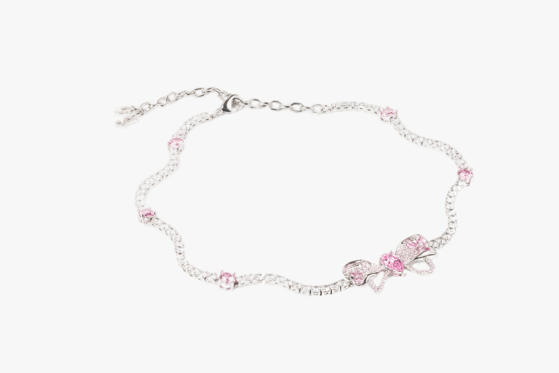 Asha Choker in Pink made by Nana Jacqueline