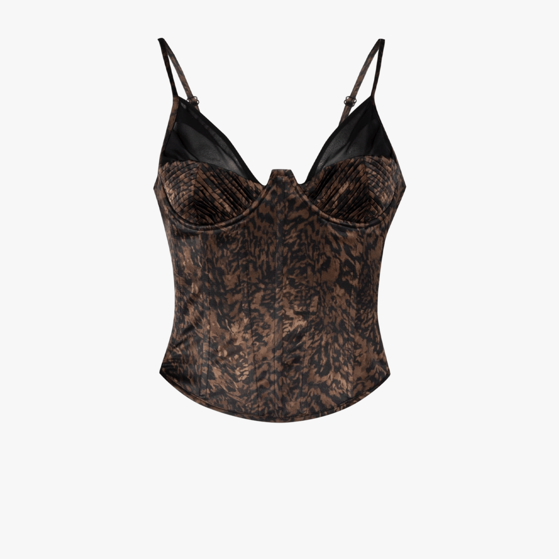 YOUR *ITCH KANGAROO CORSET TOP - LEOPARD made by PCFG