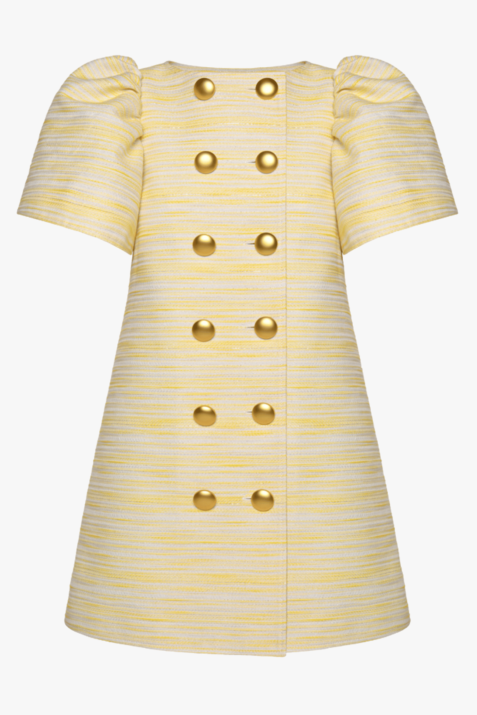 BELL-SLEEVE MINI DRESS made by KEBURIA