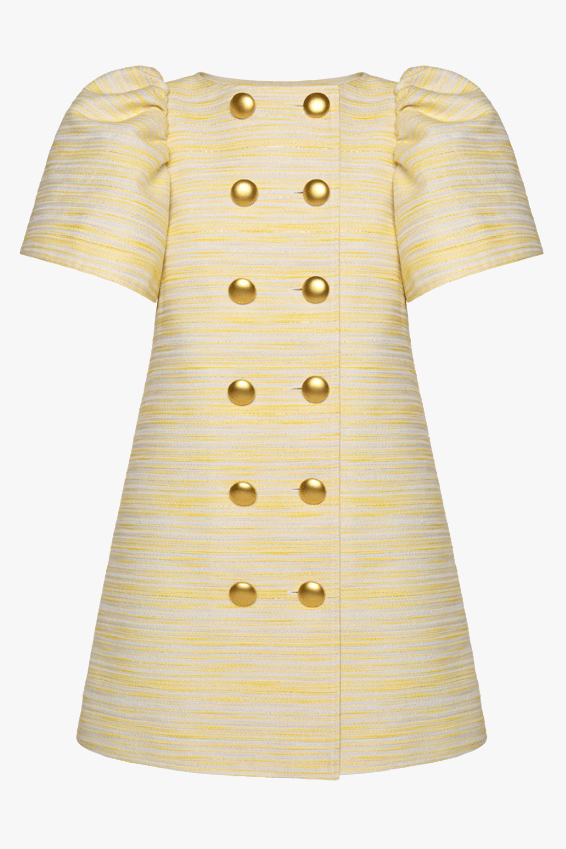 BELL-SLEEVE MINI DRESS made by KEBURIA