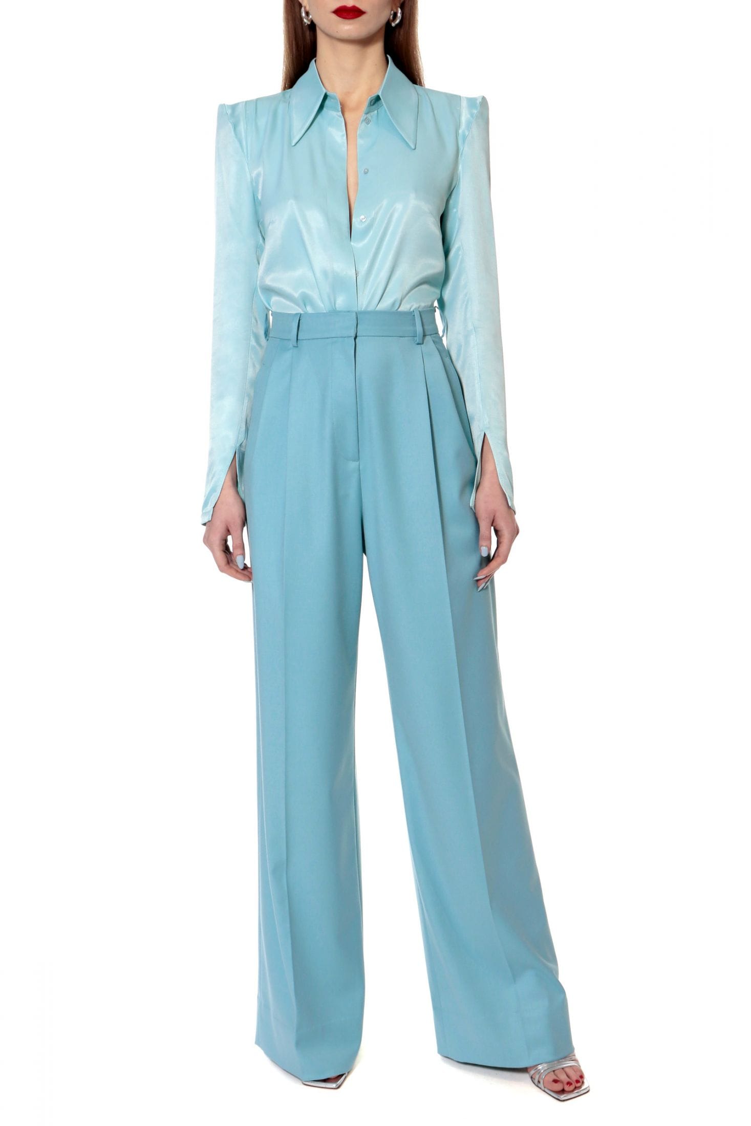 Trousers Gwen How Blue Am I made by HALEWSKI