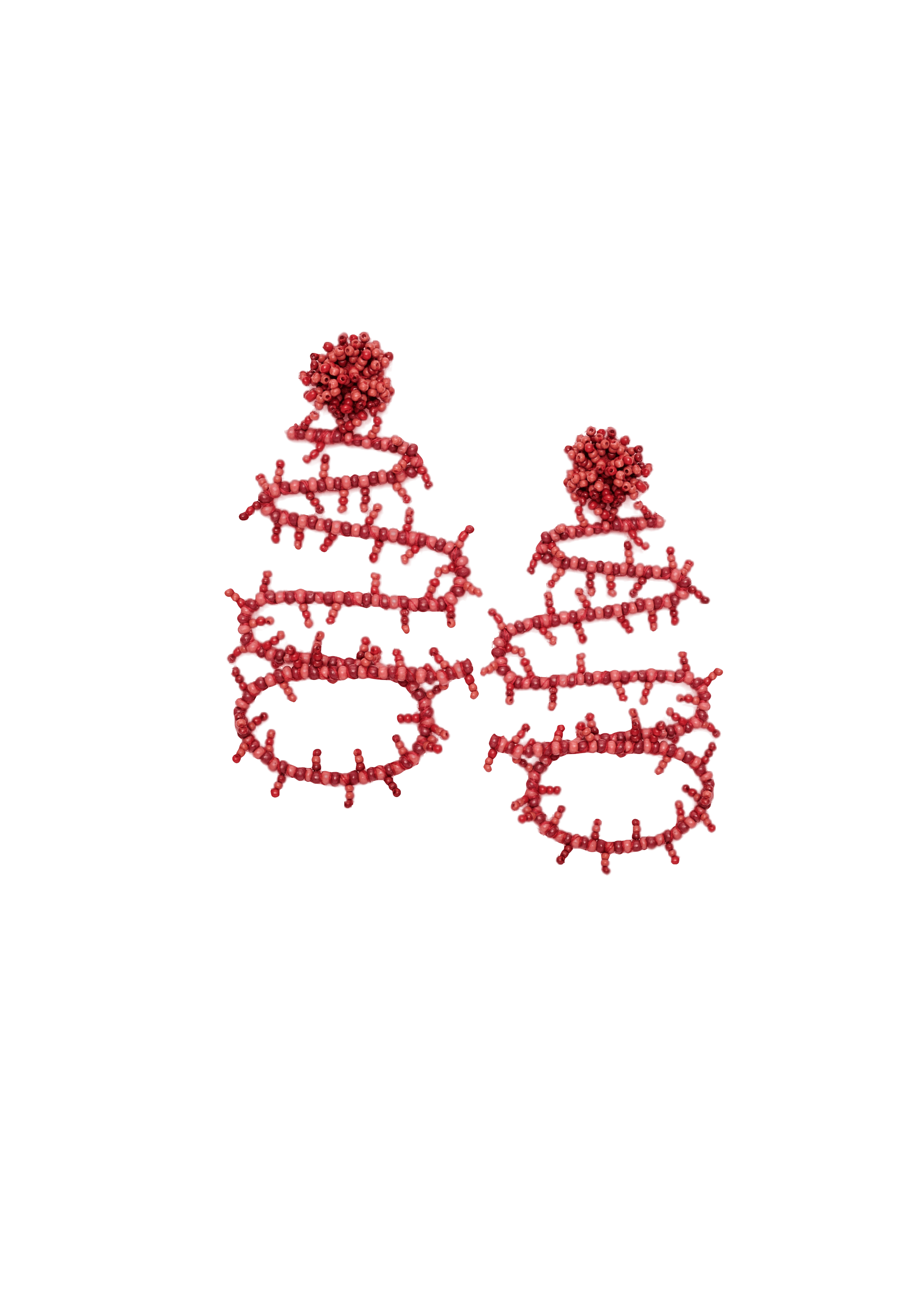 COT EARRINGS made by Andrea Iyamah