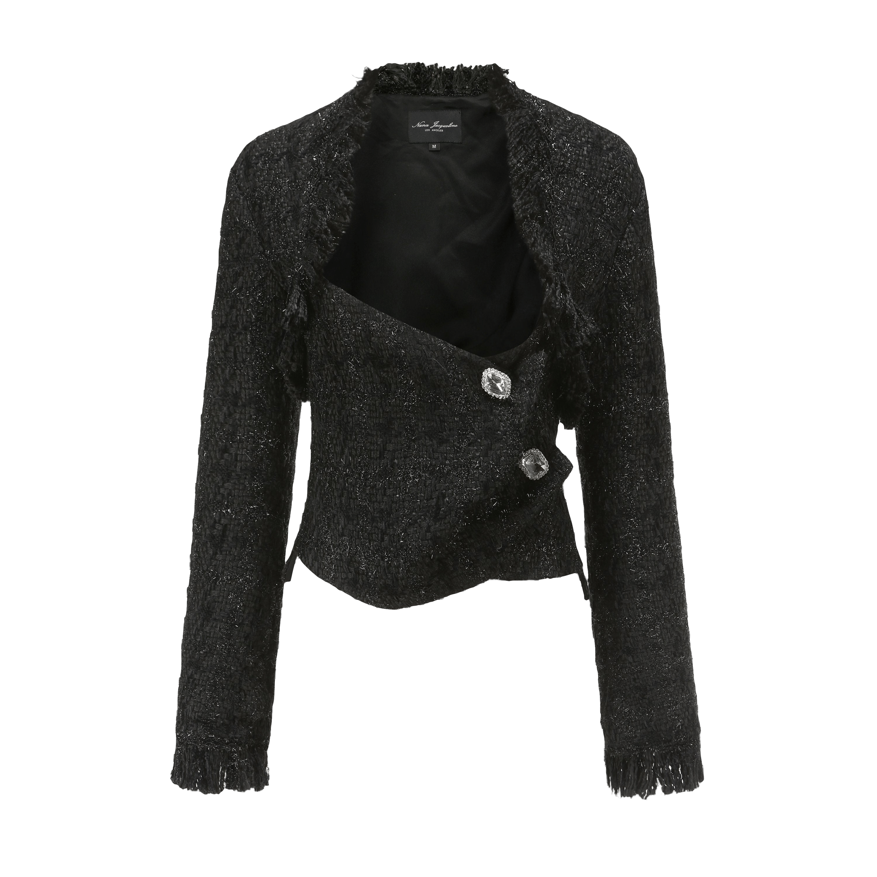 Black Chloe Top (Final Sale) in Black made by Nana Jacqueline