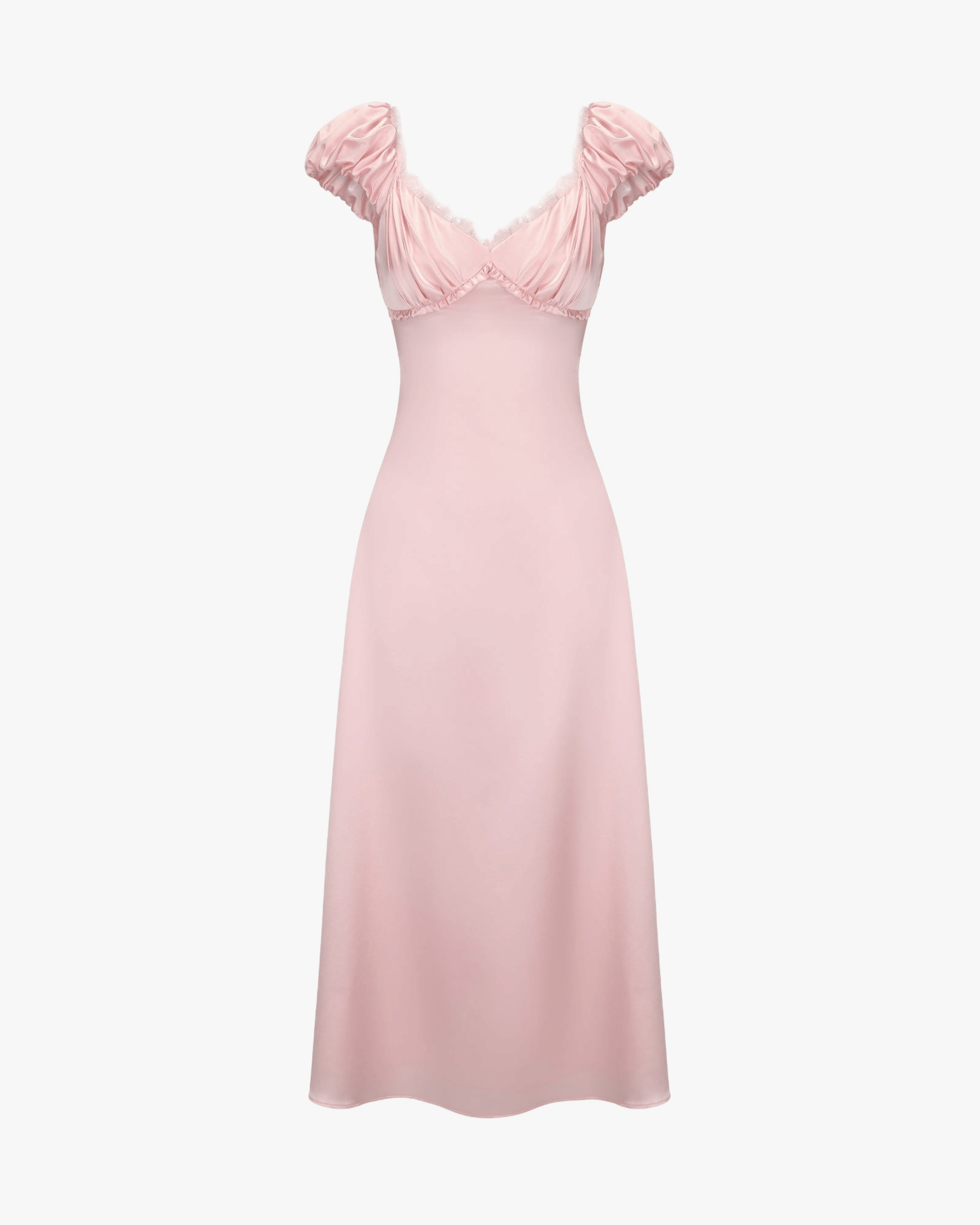 Elara Dress (Pink) made by Nana Jacqueline