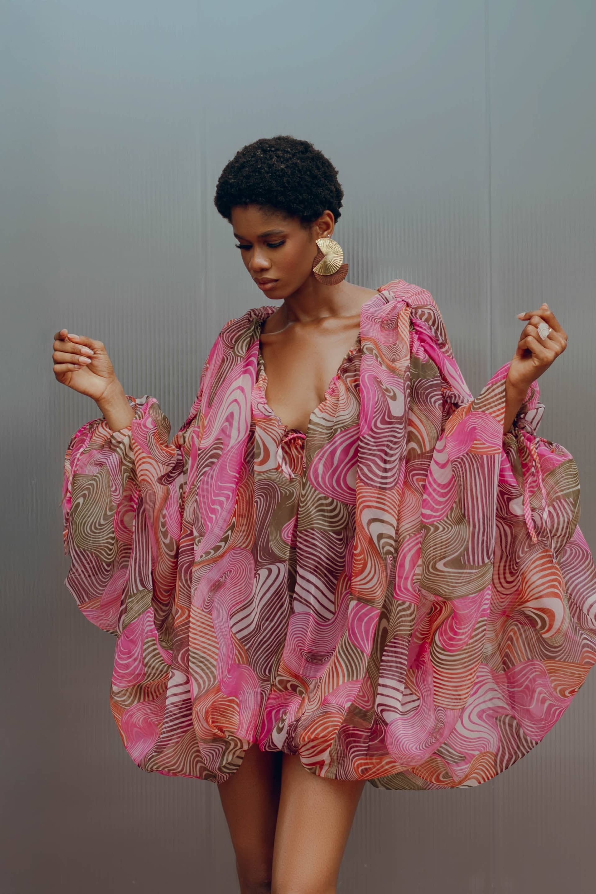 BANDA ROMPER - CORDA PRINT made by Andrea Iyamah