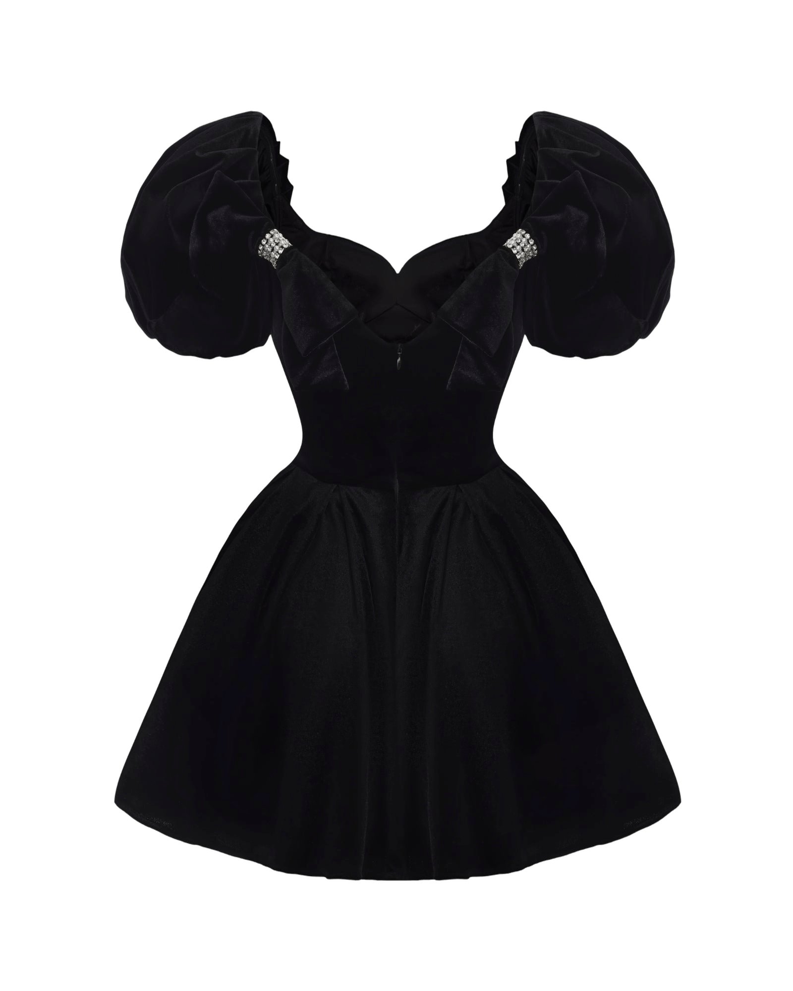 Lillian Velvet Mini Dress made by Nana Jacqueline