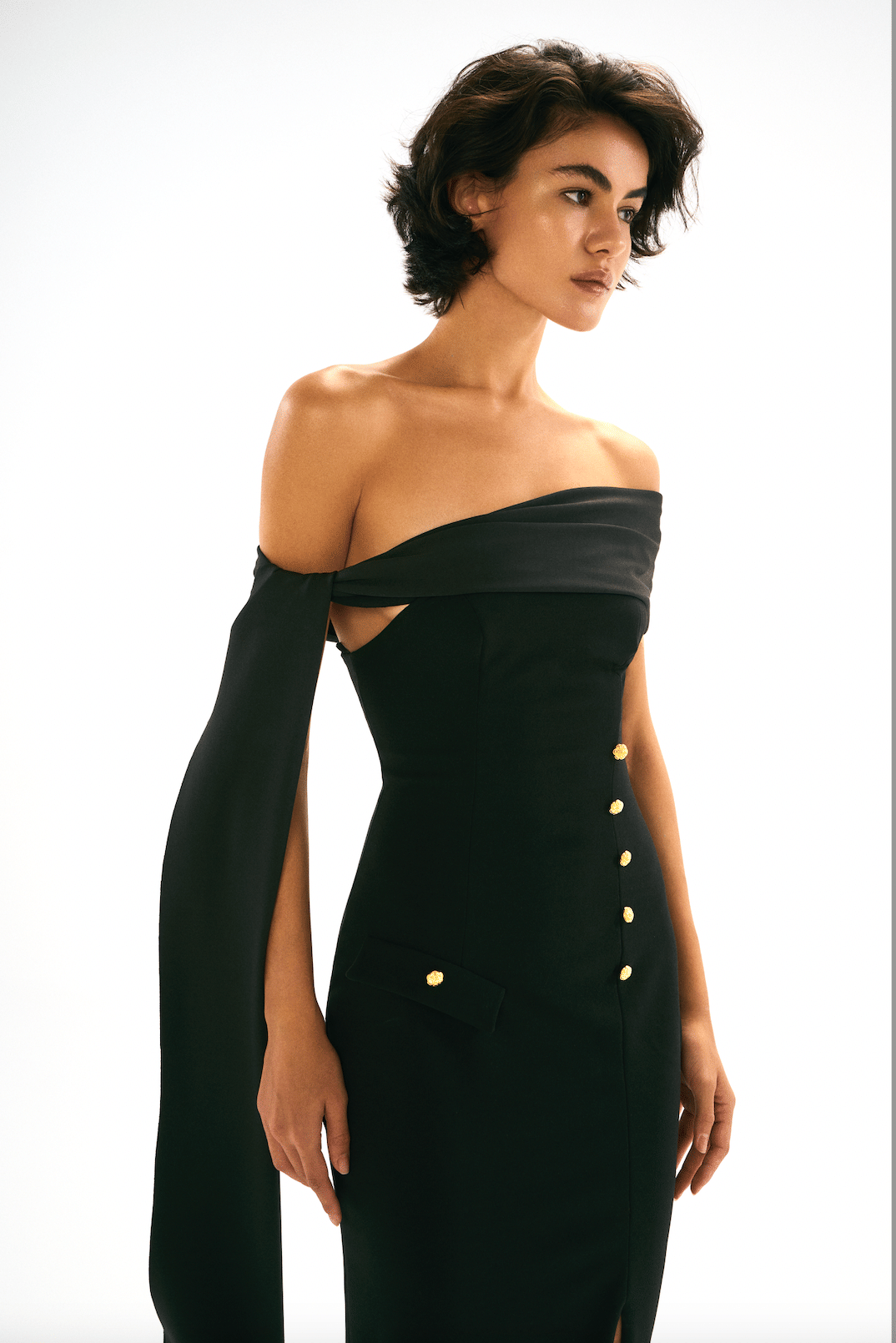 The Noir Dress made by ONORI