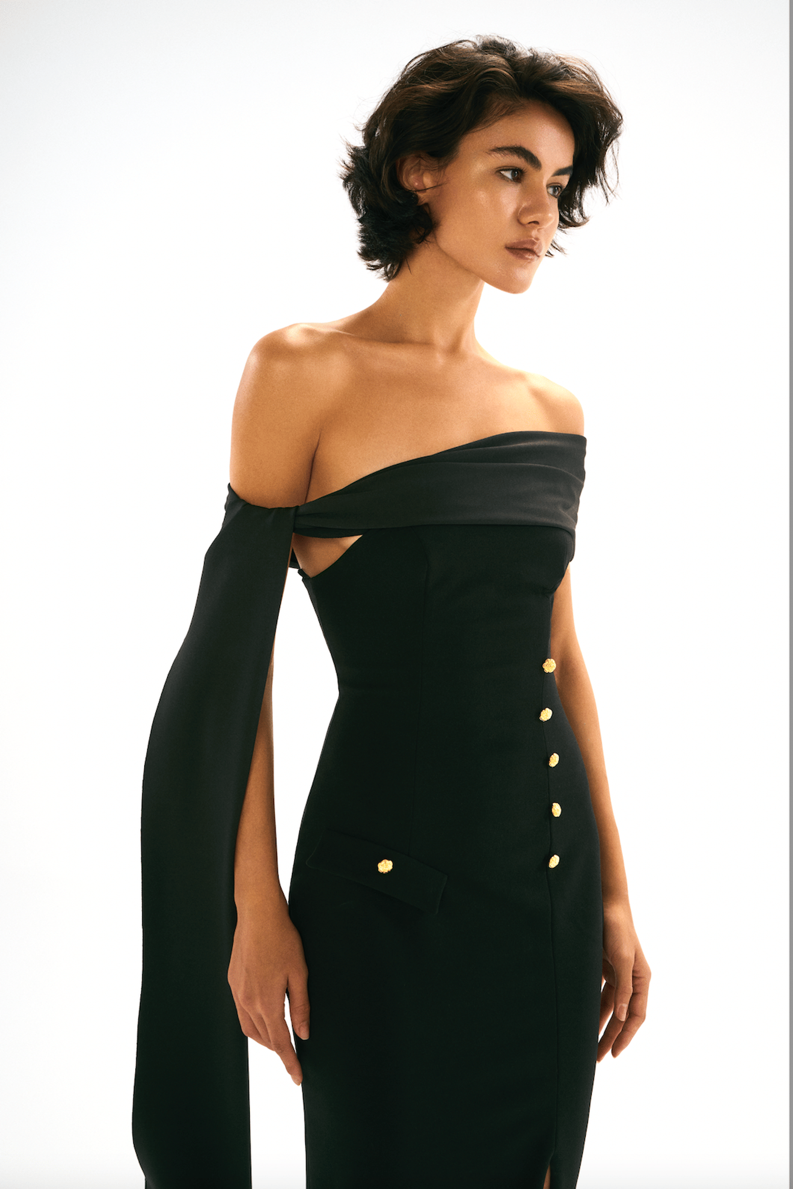 The Noir Dress made by ONORI