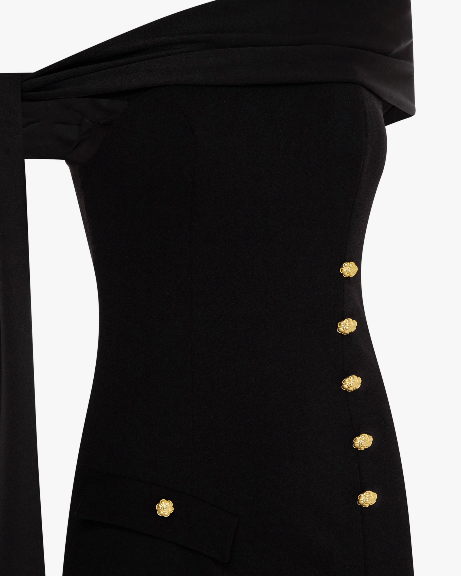 The Noir Dress made by ONORI