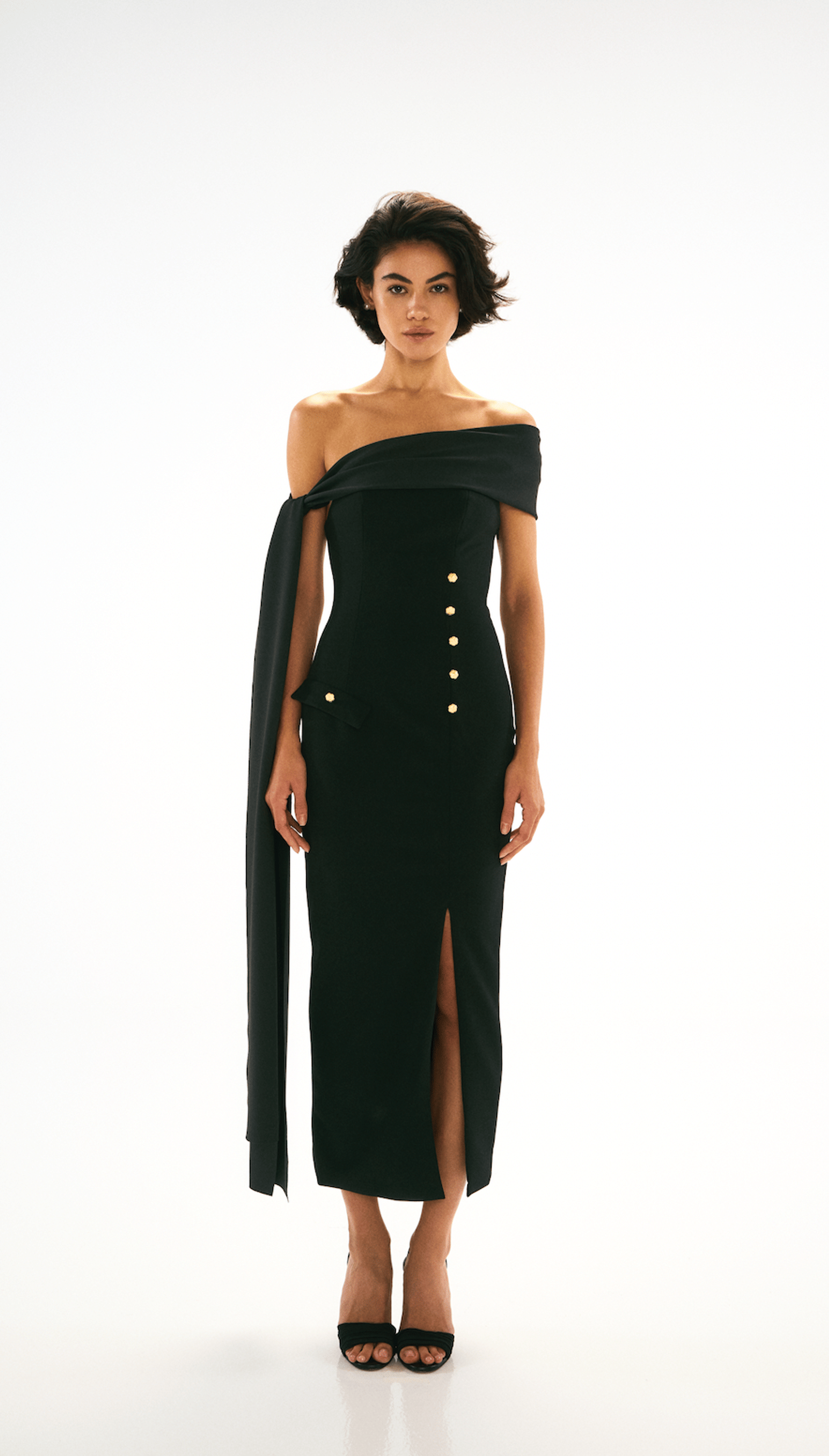 The Noir Dress made by ONORI