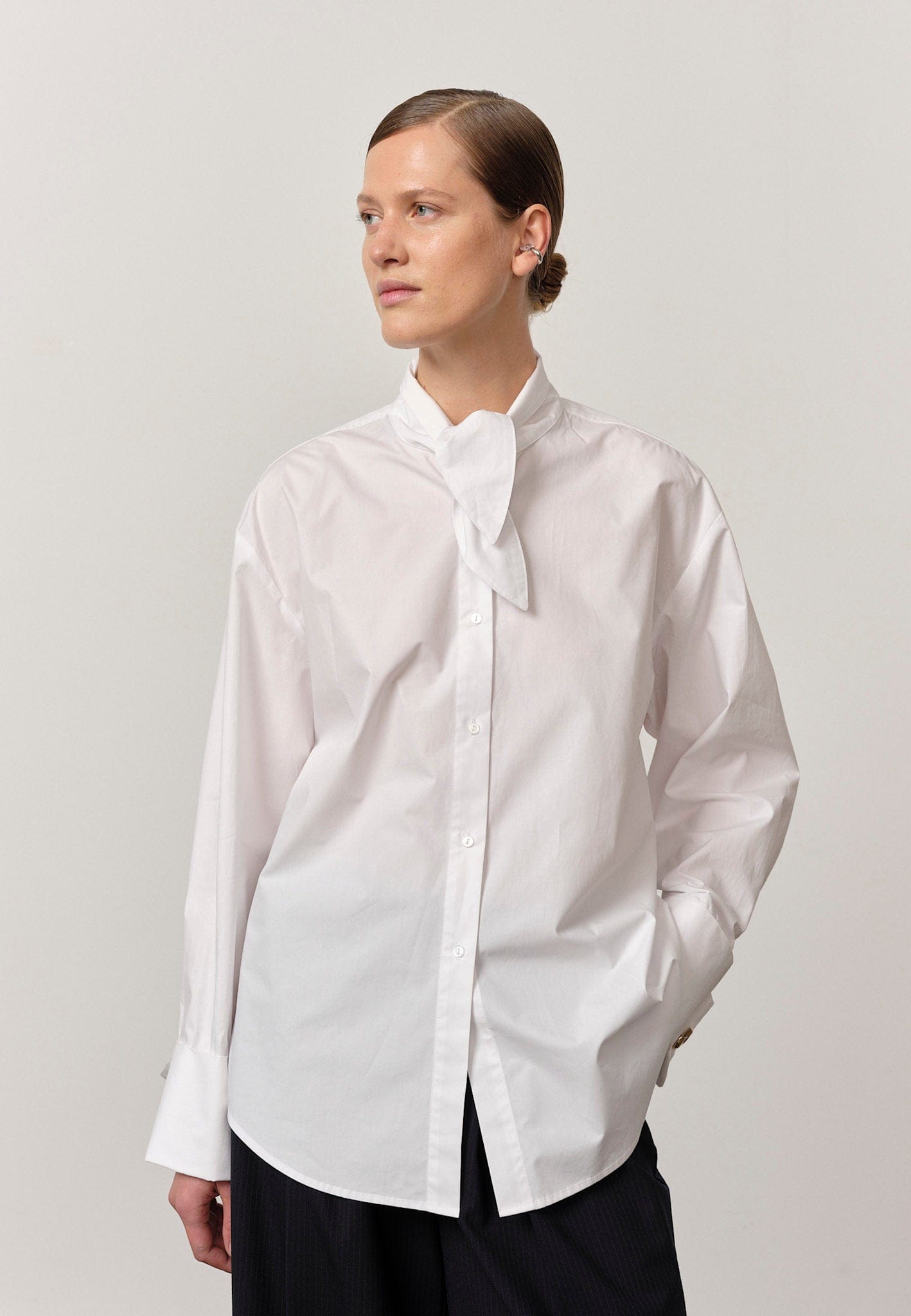 Malin Shirt - White made by HERSKIND