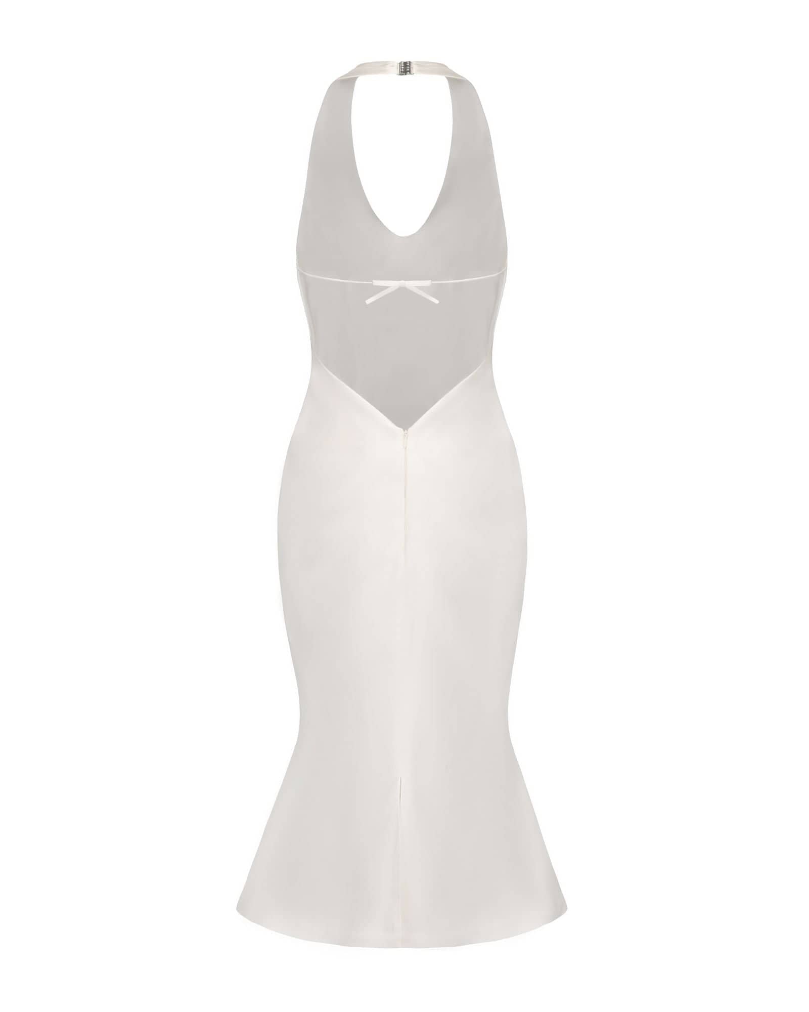 Fiona Dress (White) made by Nana Jacqueline