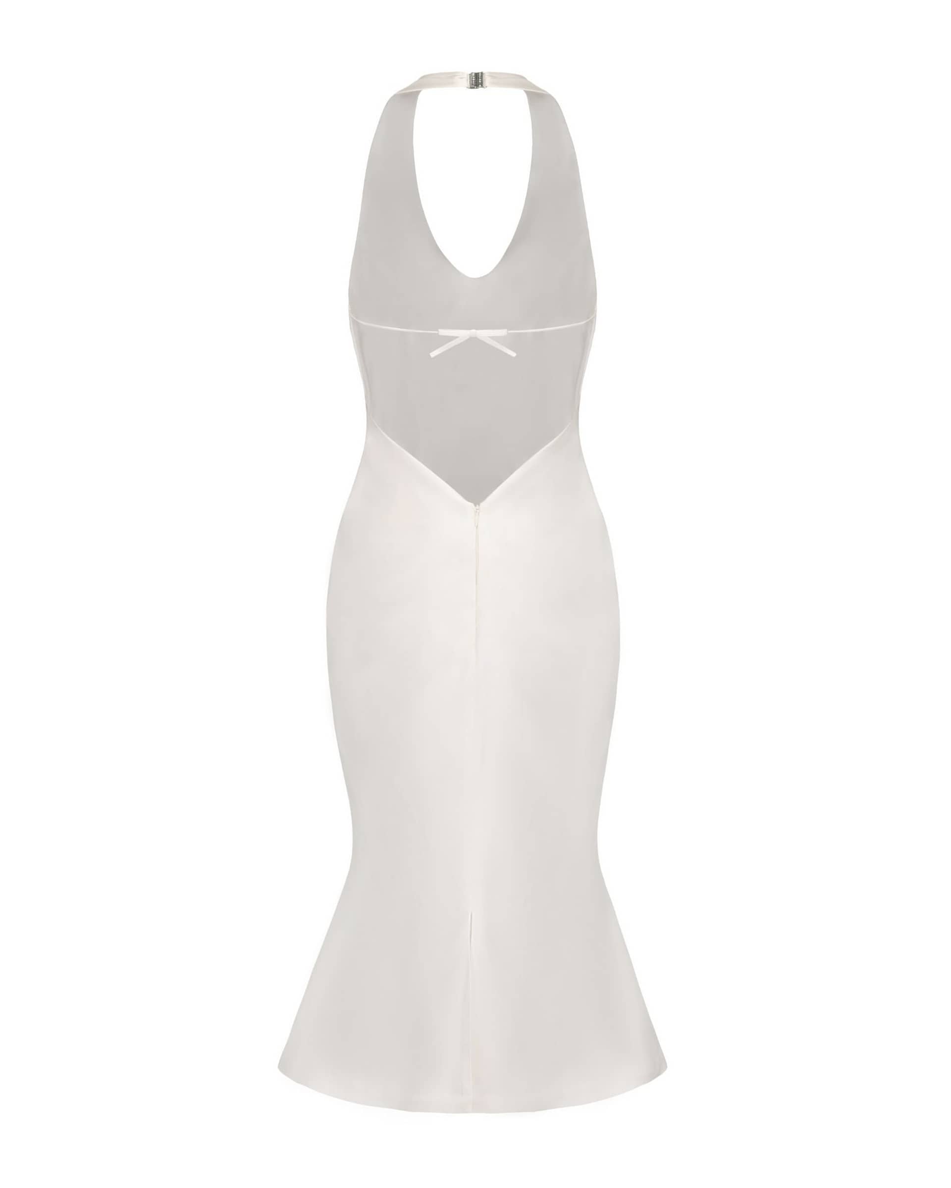 Fiona Dress (White) made by Nana Jacqueline