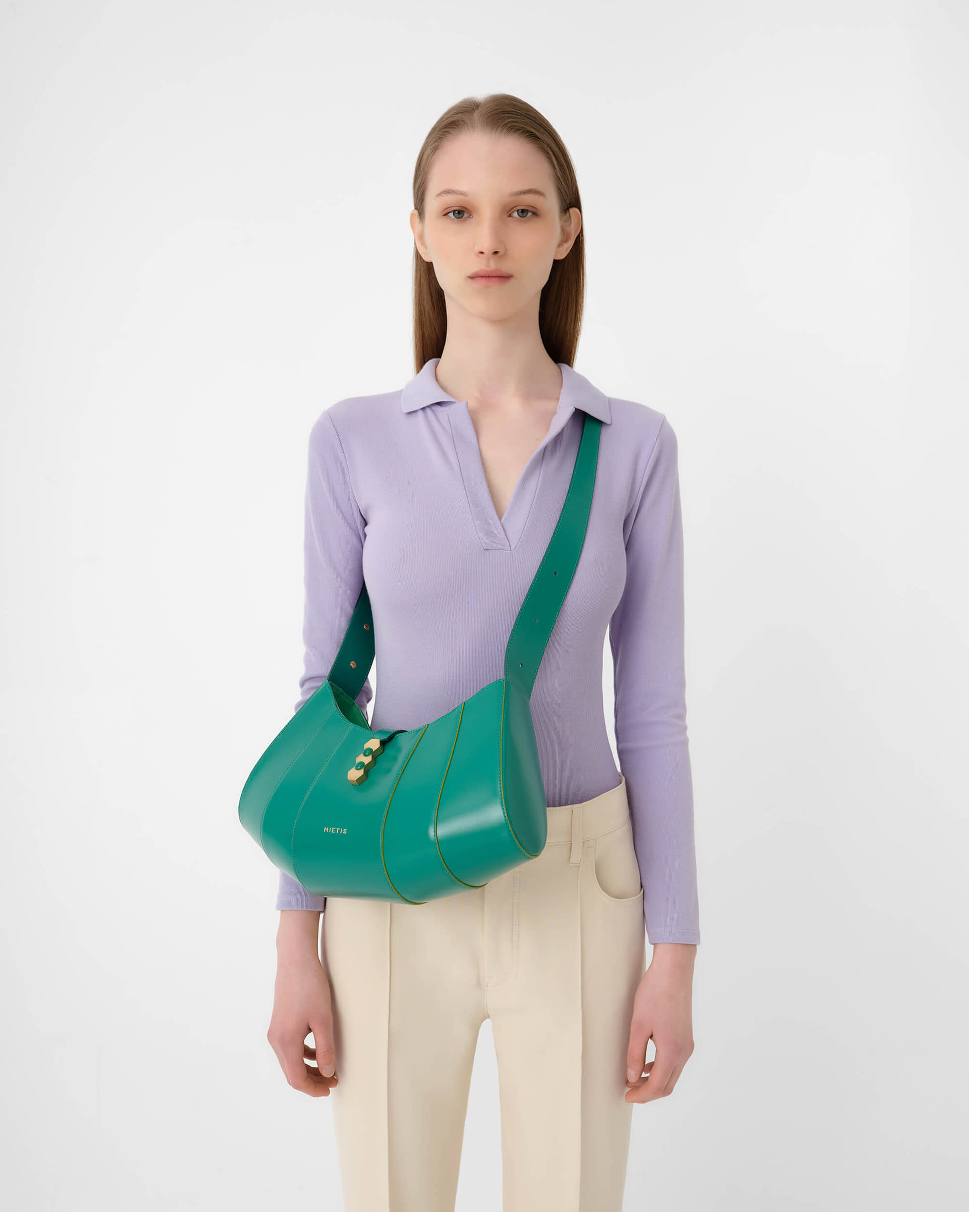 Tate Hobo Emerald in Green made by Mietis