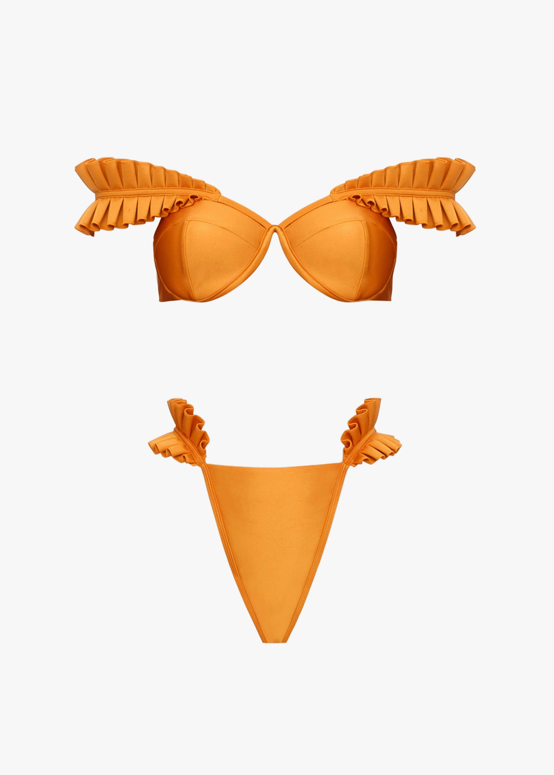MULAN BIKINI BOTTOM - SUNSET GOLD made by Andrea Iyamah