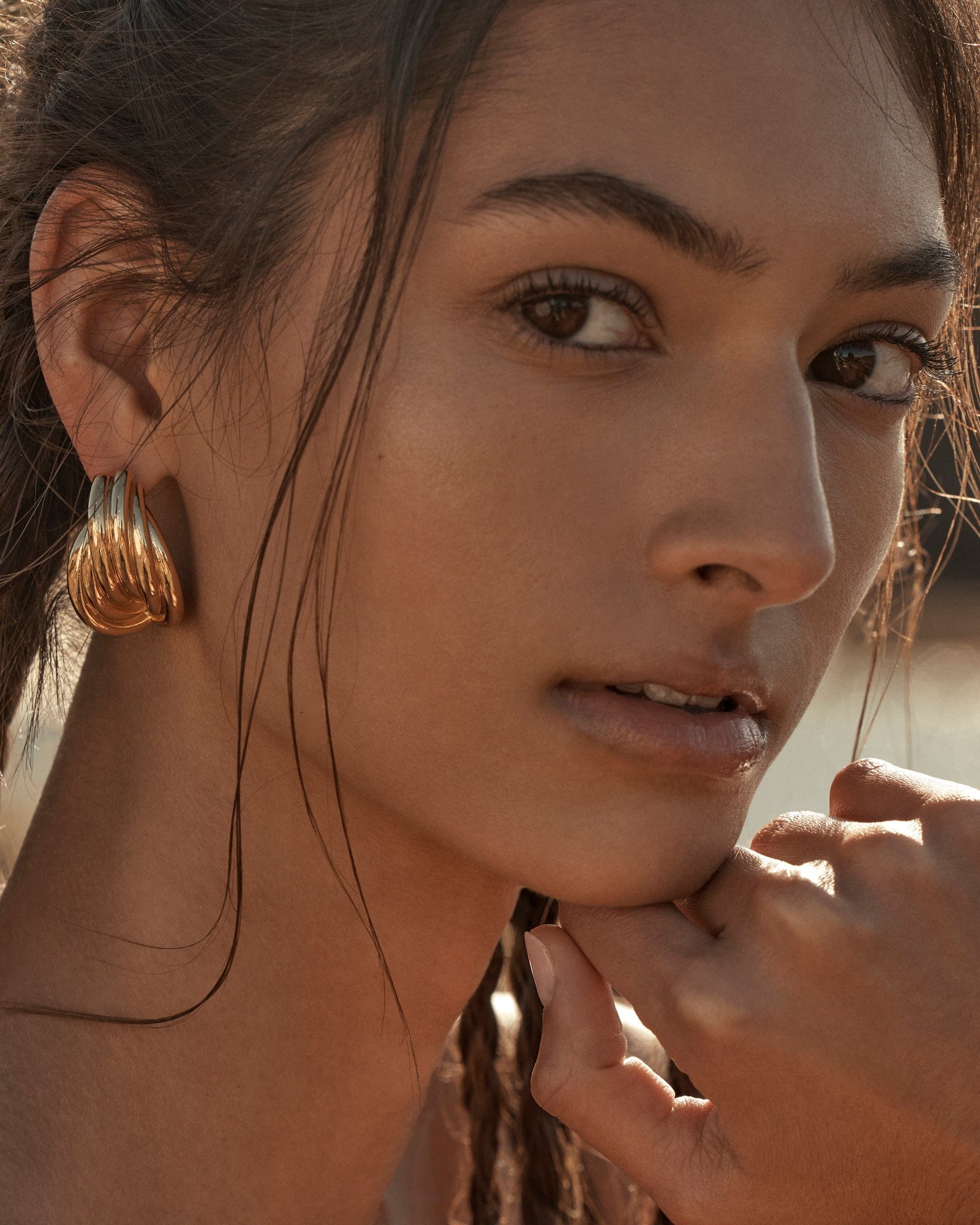 Quinlan Earrings made by Amber Sceats