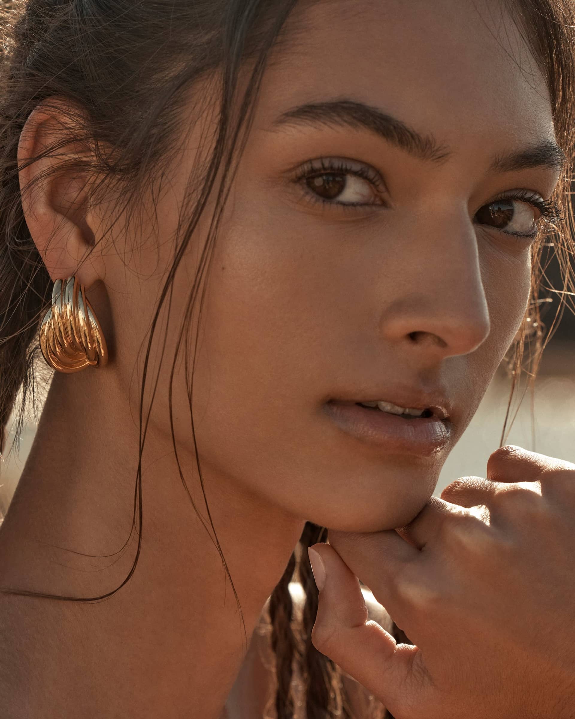 Quinlan Earrings made by Amber Sceats