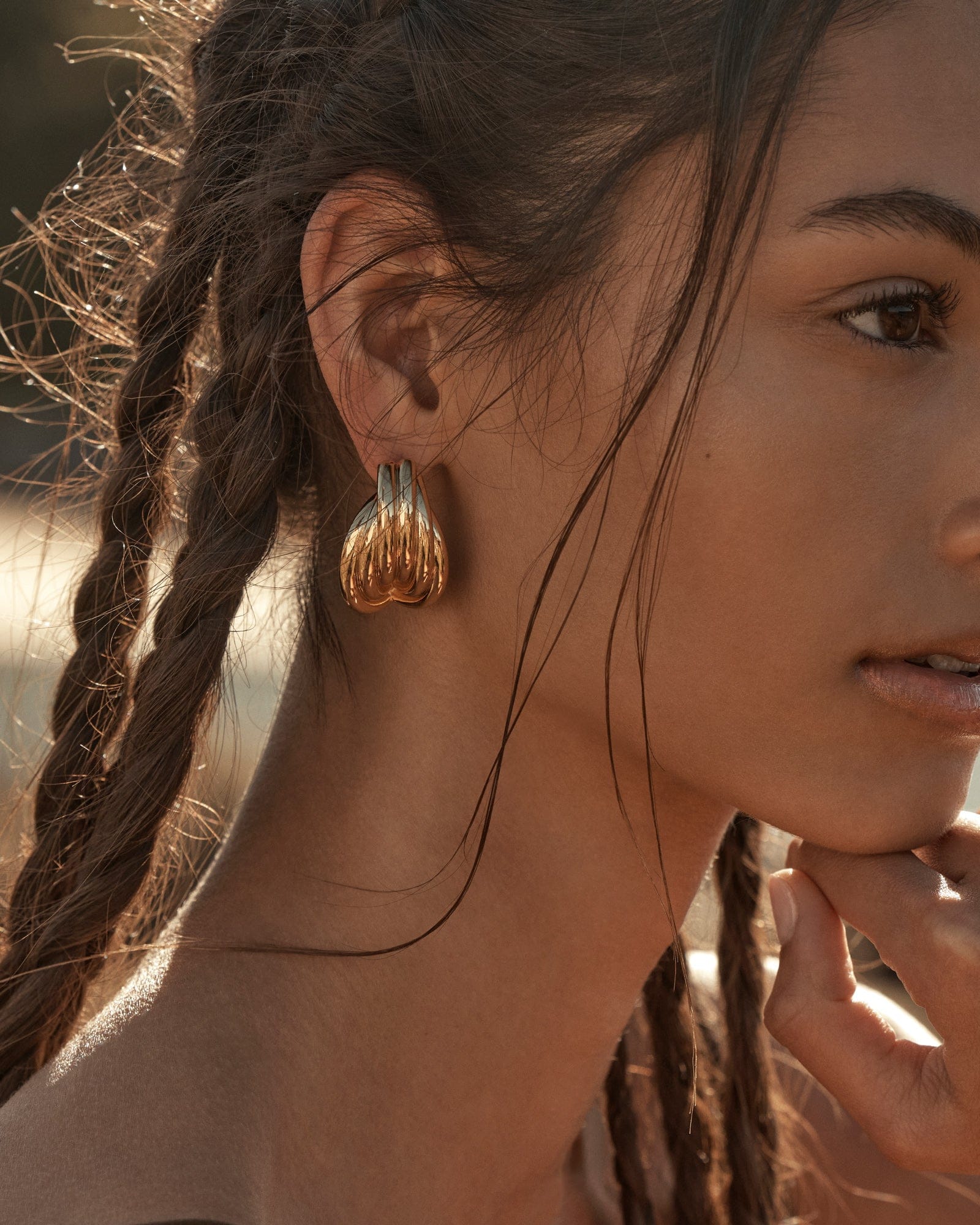 Quinlan Earrings made by Amber Sceats