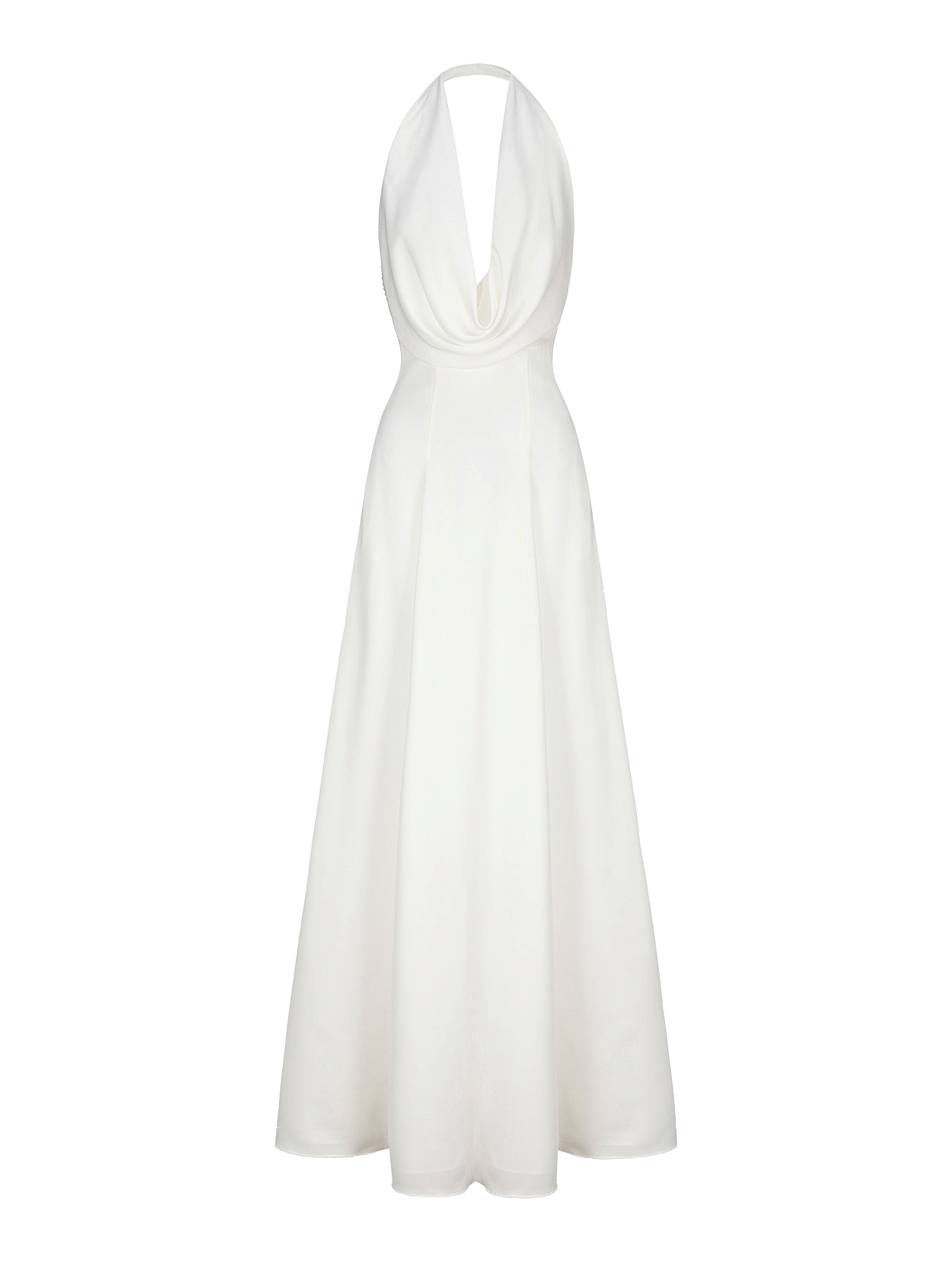 Aniya Satin Dress (White) made by Nana Jacqueline