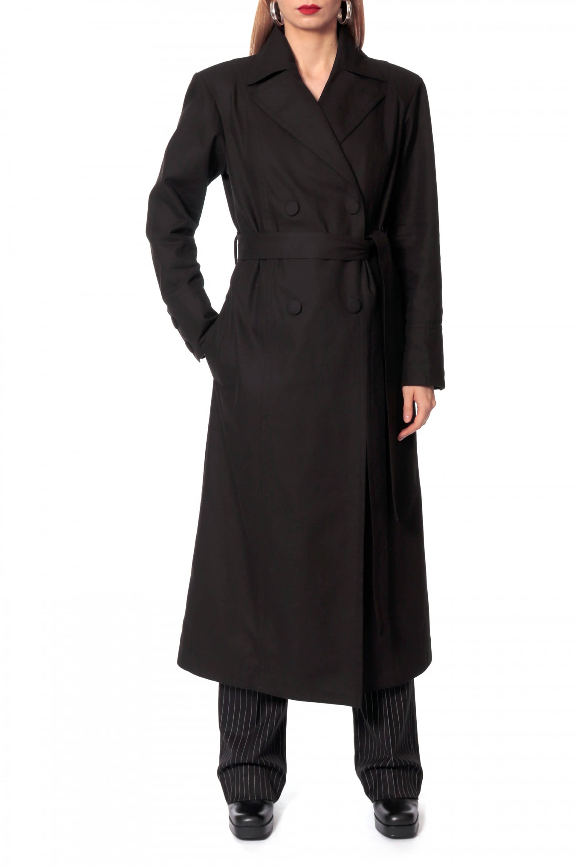 Trench Logan Natural Black made by HALEWSKI