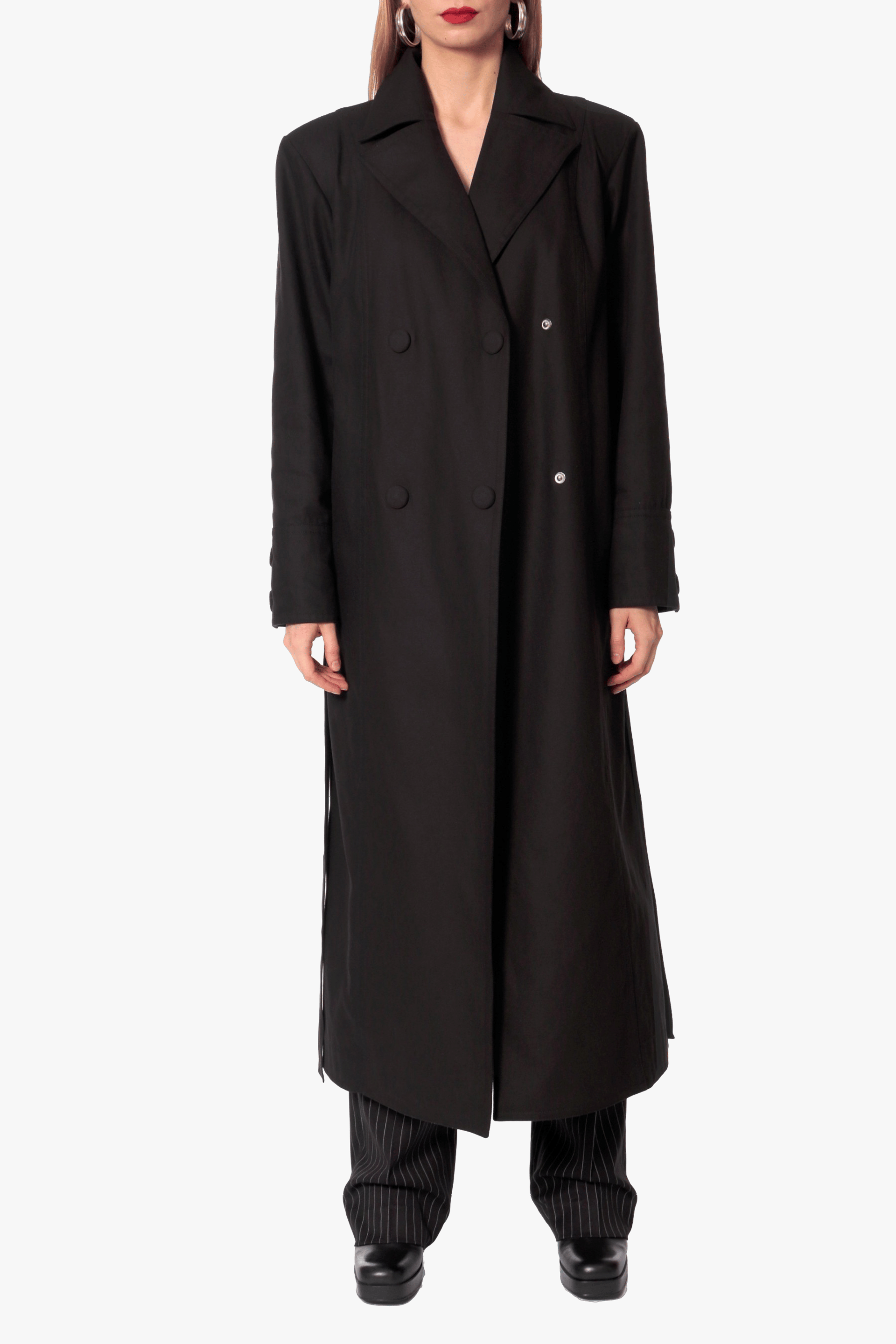 Trench Logan Natural Black made by HALEWSKI