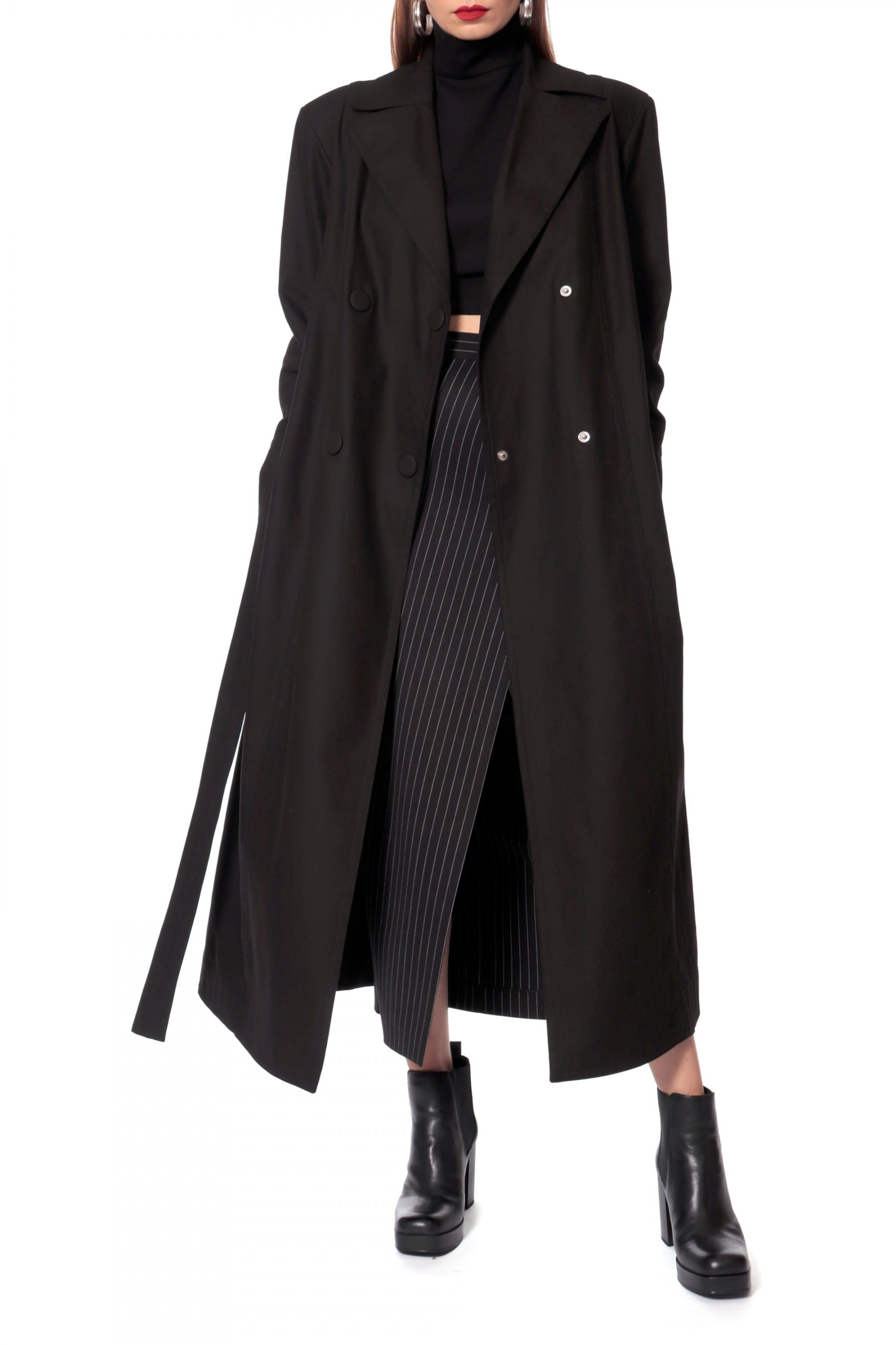 Trench Logan Natural Black made by HALEWSKI