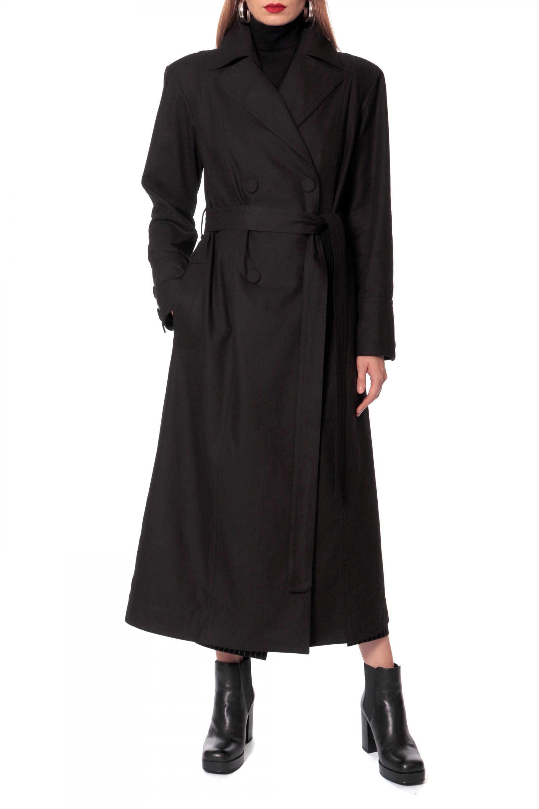 Trench Logan Natural Black made by HALEWSKI