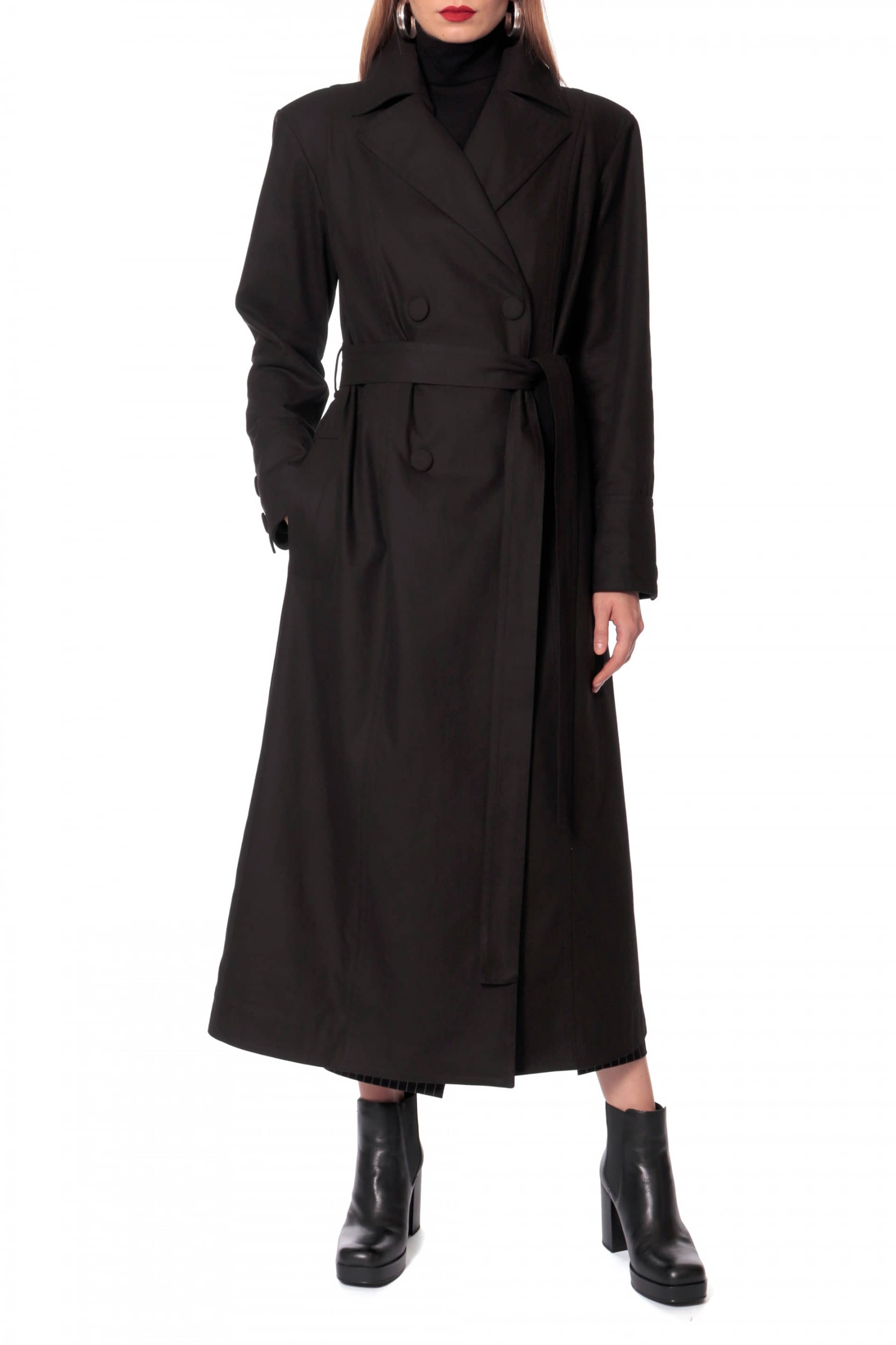 Trench Logan Natural Black made by HALEWSKI