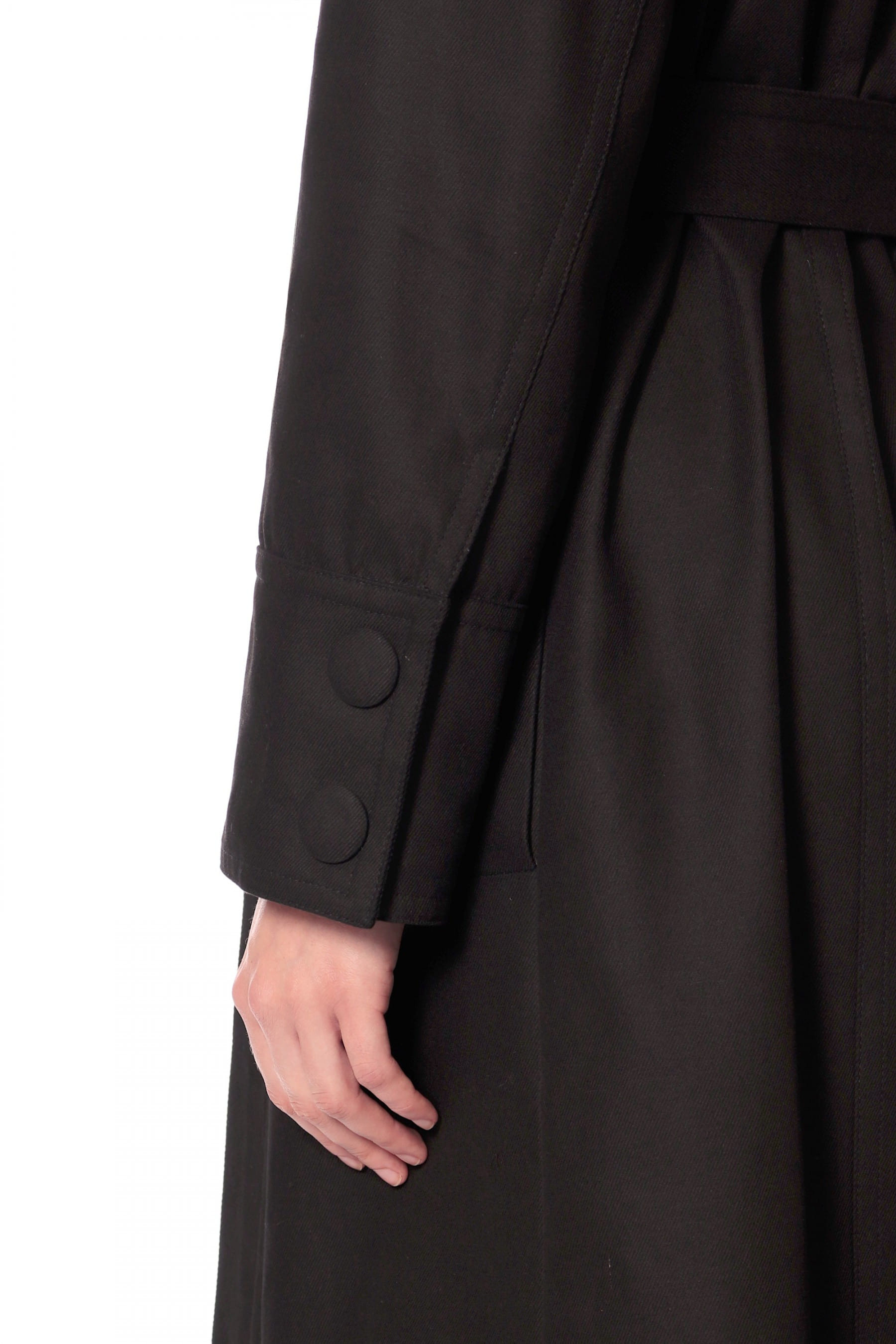 Trench Logan Natural Black made by HALEWSKI