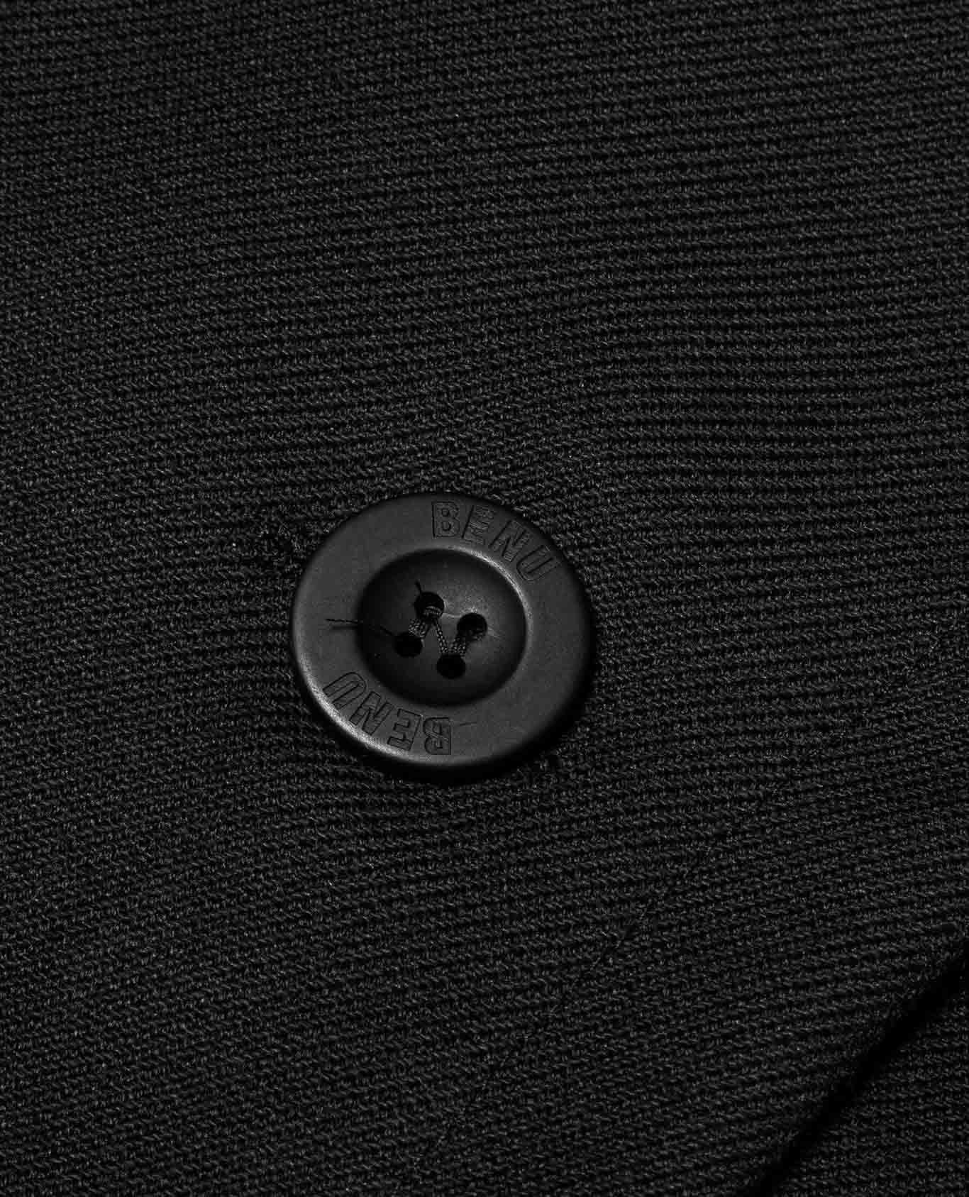 WOOL COAT WITH LEADPOTS made by BENU Studio