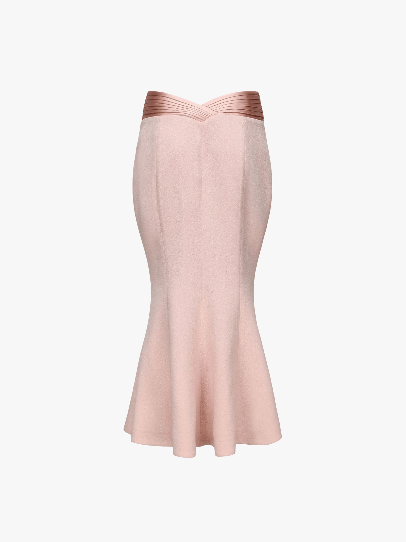 Belle Satin Skirt (Light Pink) (Final Sale) in Pink made by Nana Jacqueline